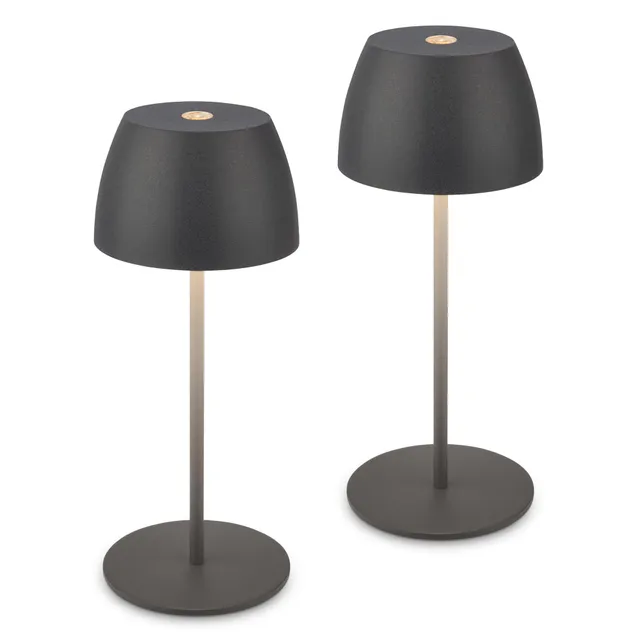 briloner-mini-led-tischlampe-kabellos-ip44-touch-dimmbar-2er-set-8-x-20-cm-anthr image 1