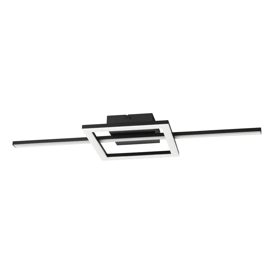 eglo-agostino-led-deckenleuchte-eckig-66-x-22-cm-schwarz-cct-2700-6500k-2350-lm image 1