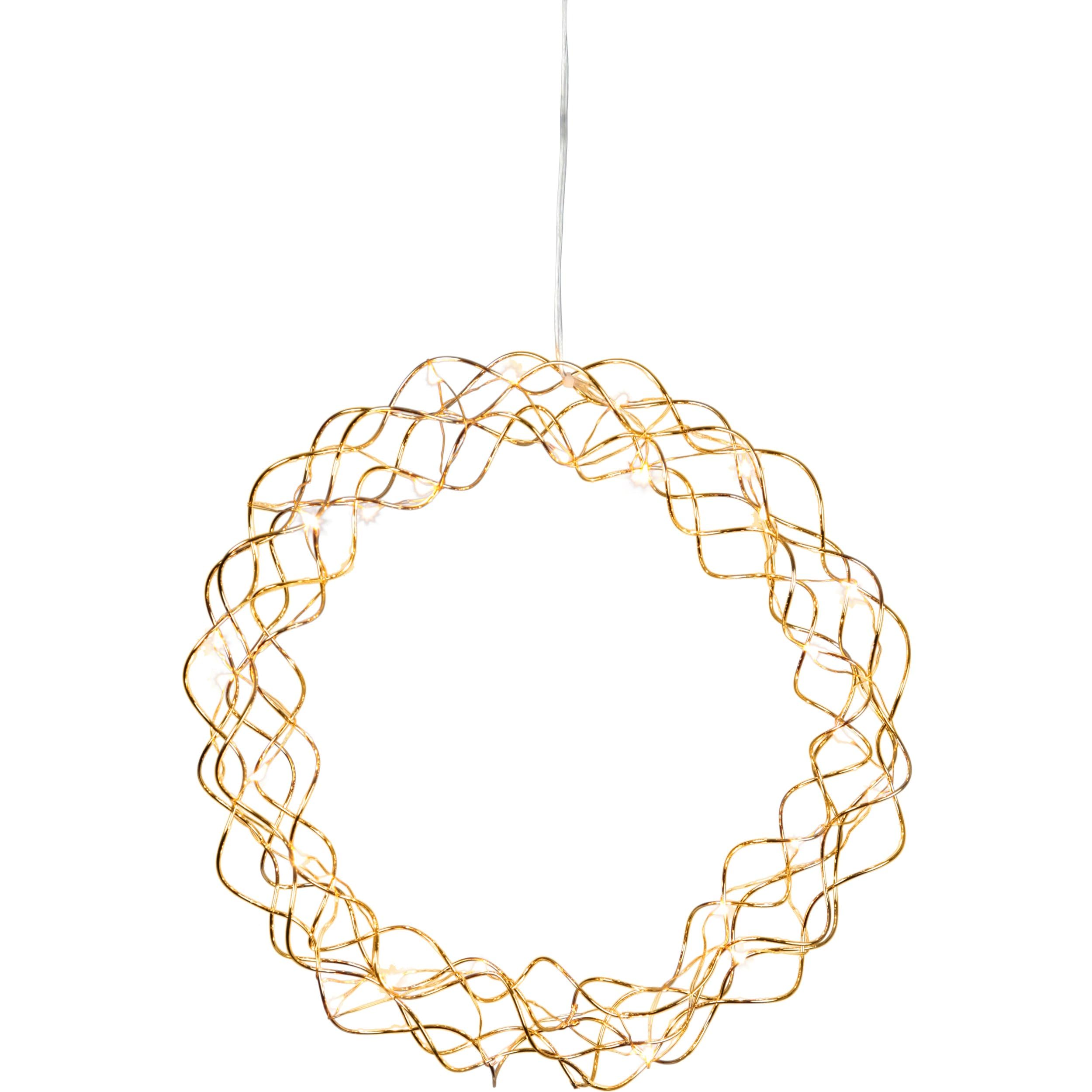 eglo-led-lichterkranz-fensterlicht-weihnachten-30-cm-30-leds-warmwei image 6