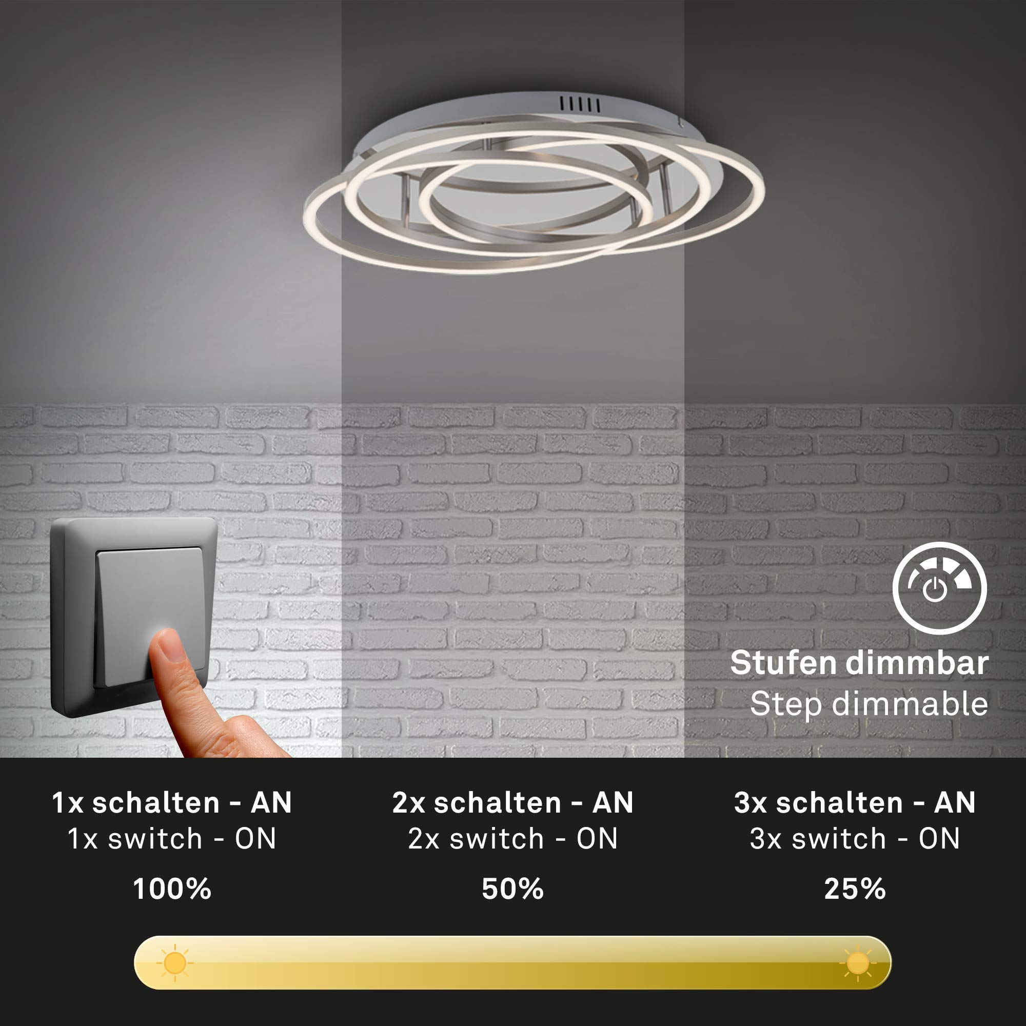 briloner-led-deckenleuchte-3-flammig-546-mm-chrom-alu-dimmbar-memory image 3