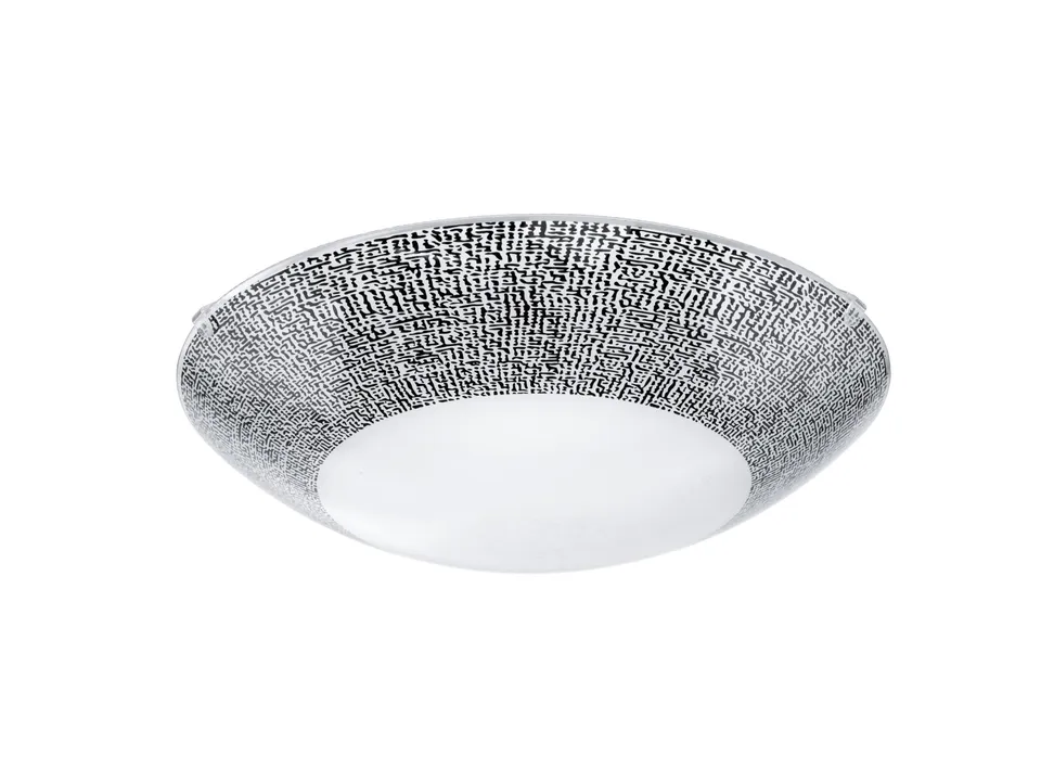 eglo-magitta-1-led-deckenlampe-31-5-cm-wei-schwarz-1600-lm-warmwei image 1