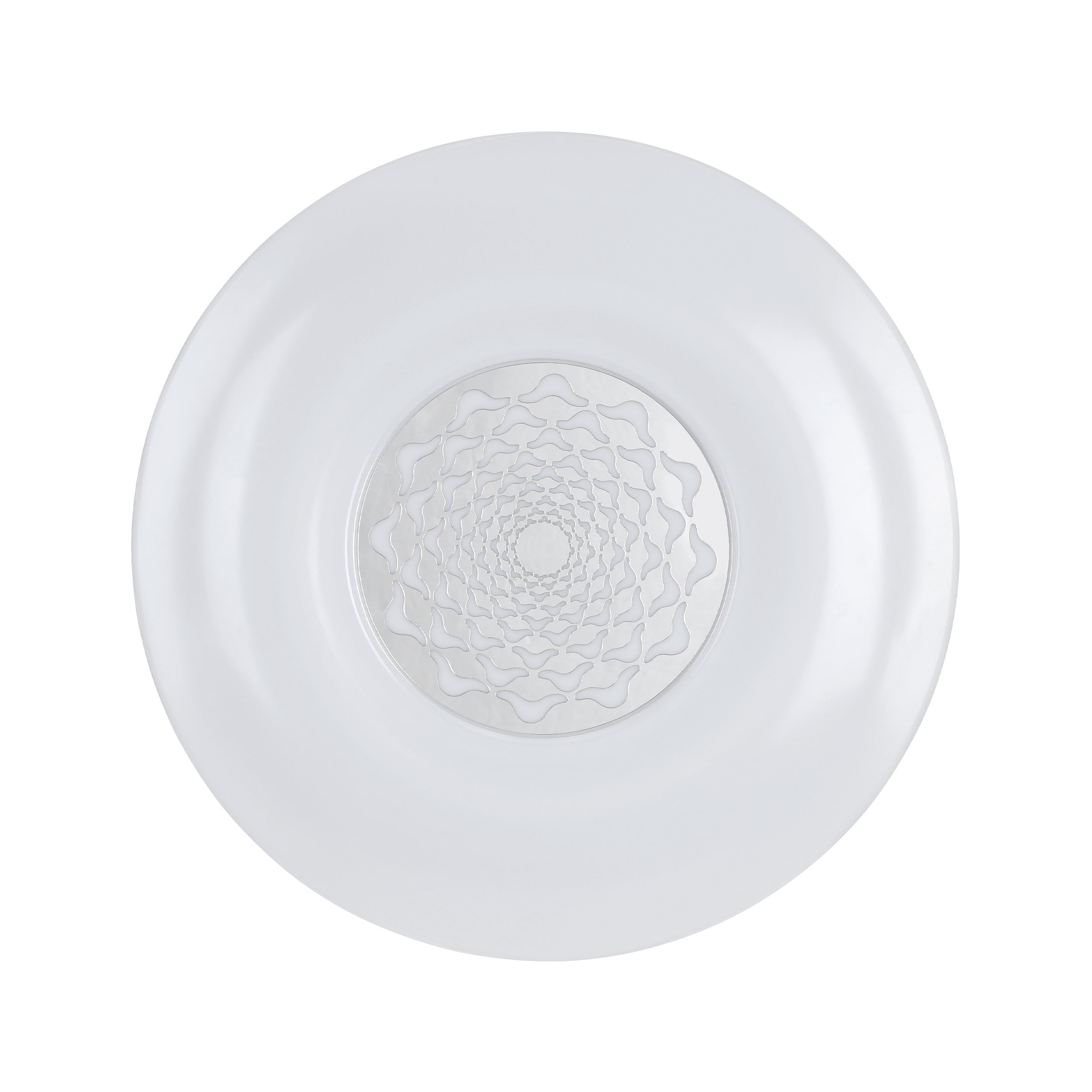 eglo-capasso-1-led-deckenlampe-rund-40-cm-wand-deckenleuchte-stahl-chrom-wei-mit image 2