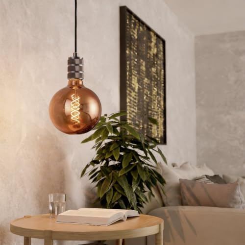 eglo-e27-globe-spiral-led-retro-gl-hbirne-g200-kupfer-20-cm-dimmbar image 4