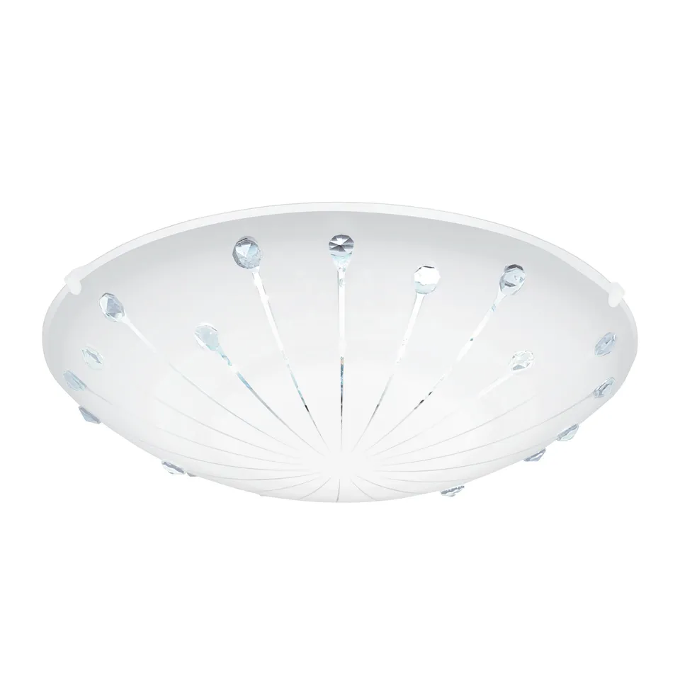eglo-margitta-1-led-deckenleuchte-31-5-cm-wei-kristall image 1