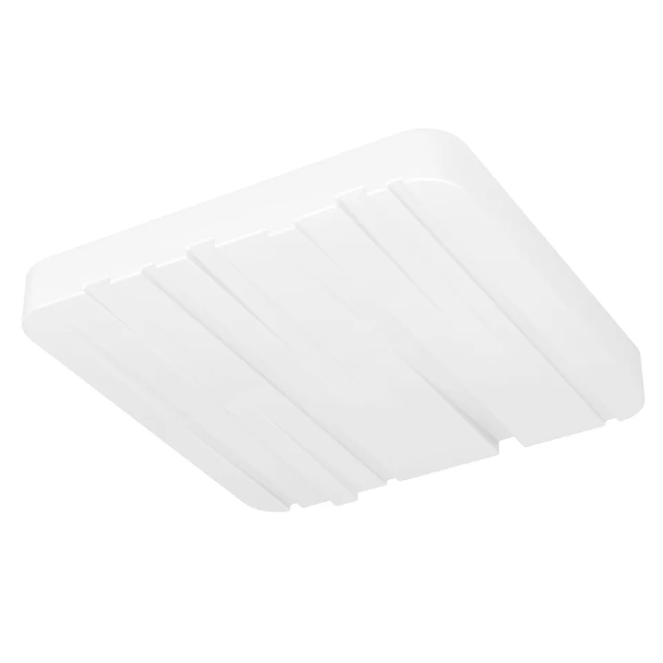 eglo-ferentino-led-deckenleuchte-quadratisch-28-cm-wei-warmwei image 1