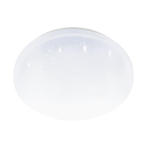 eglo-pogliola-e-led-deckenleuchte-rund-26-cm-wei-mit-kristall-effekt image 6