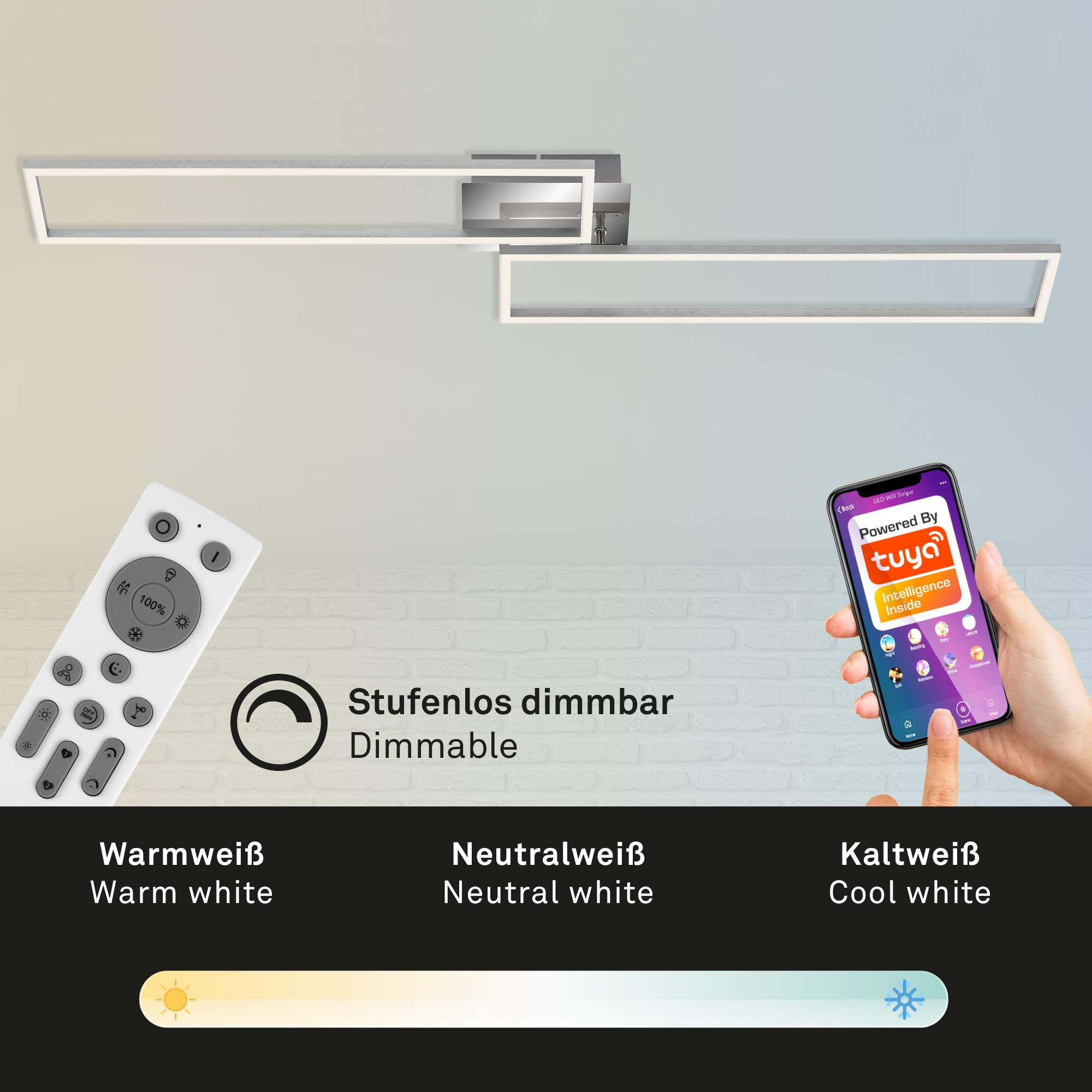 briloner-smart-led-deckenleuchte-wifi-110-cm-dimmbar-40w-fernbedienung image 3