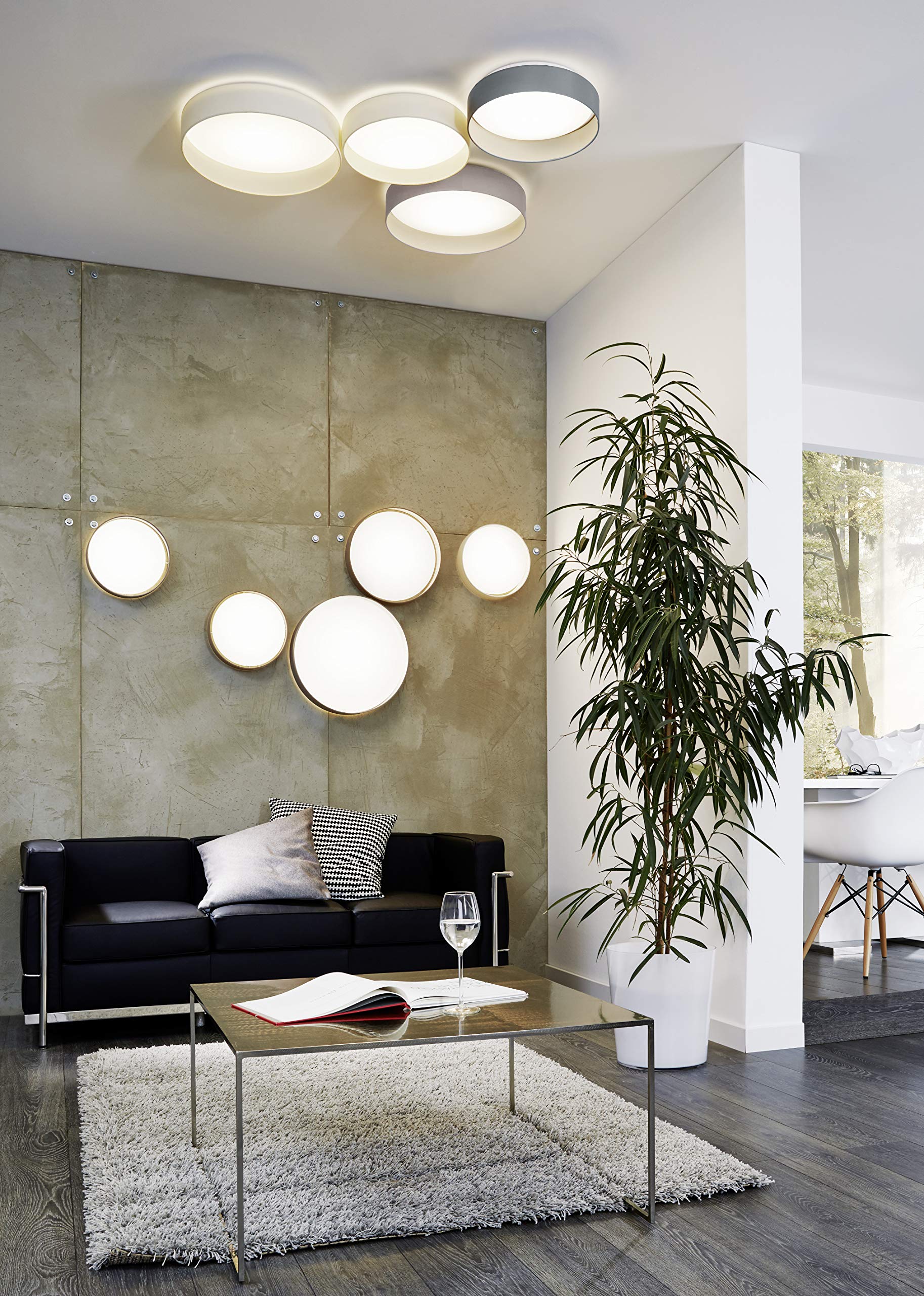 eglo-palomaro-1-led-deckenlampe-dimmbar-stoff-creme-wei-40-5-cm image 3