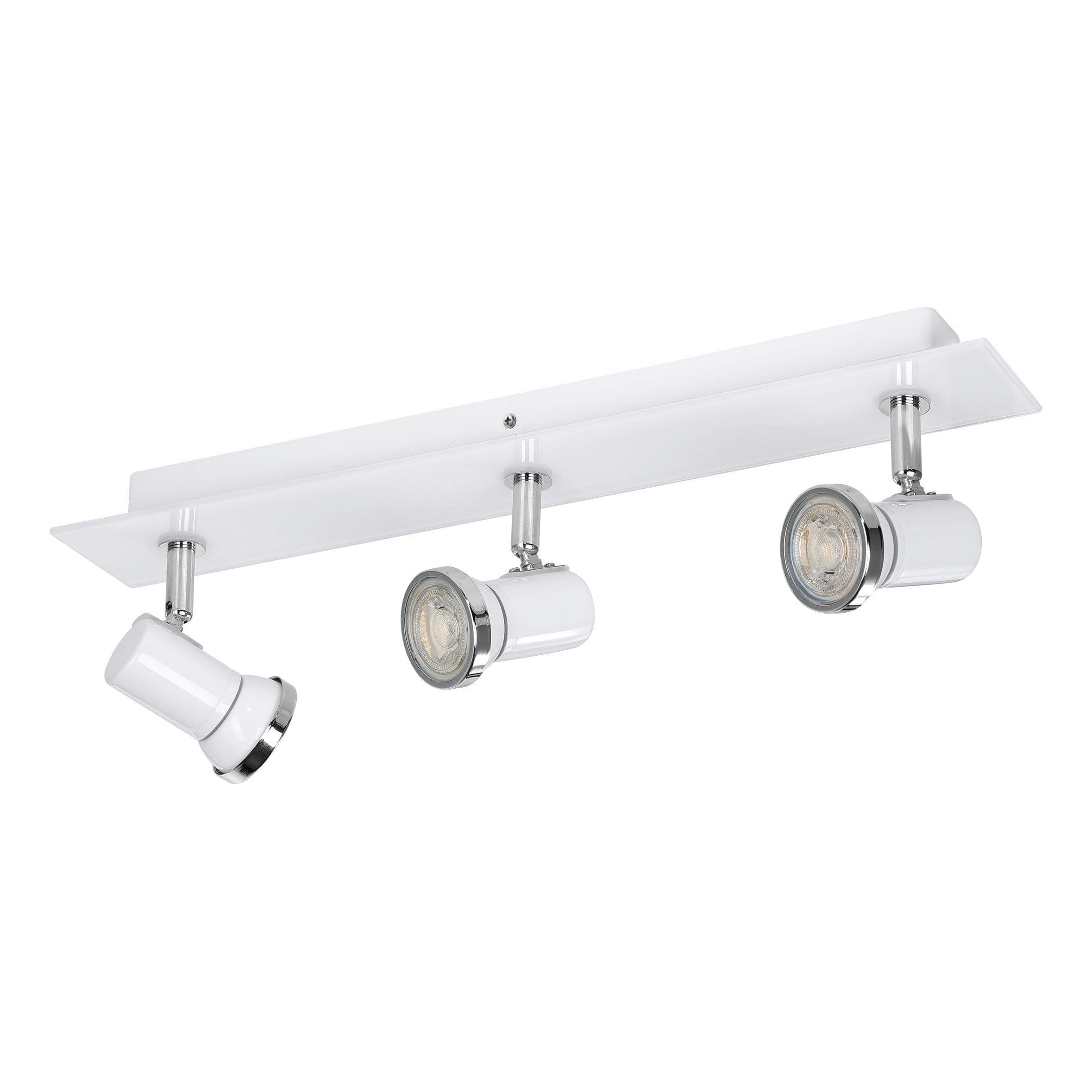 eglo-tamara-1-led-deckenleuchte-3-flammig-ip44-chrom-wei-inkl-gu10 image 1