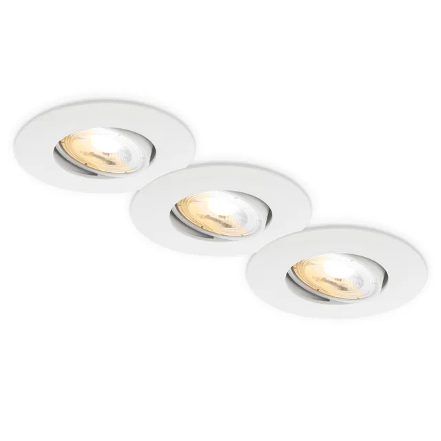 briloner-3er-set-led-einbaustrahler-dimmbar-cct-ip23-90mm-wei image 1