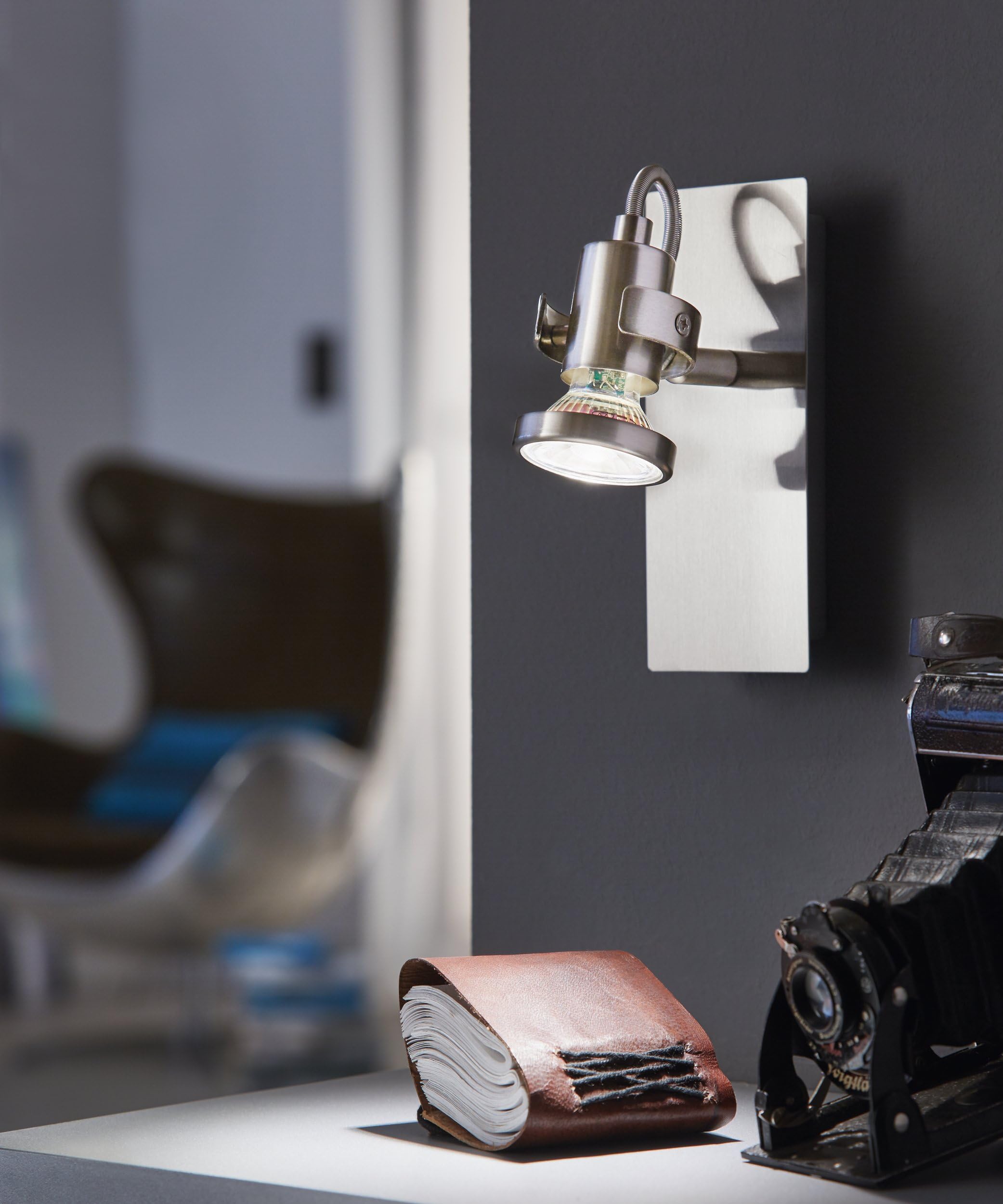 eglo-tukon-3-led-wandlampe-spot-nickel-matt-schwenkbar image 2