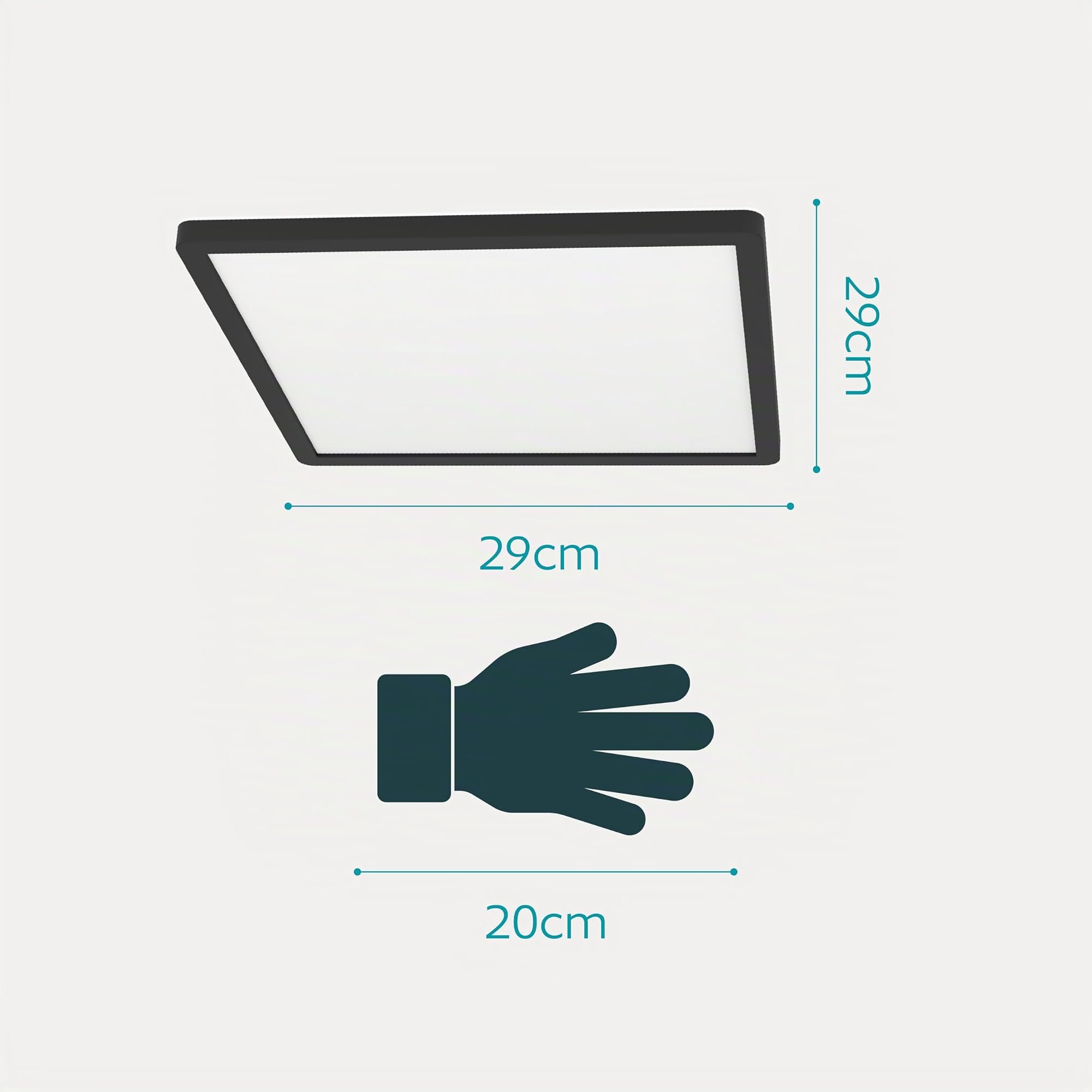eglo-minerario-led-deckenleuchte-au-en-ip54-29x29-cm-schwarz image 5