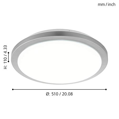 eglo-competa-st-led-deckenlampe-51-cm-dimmbar-wei-t-ne-einstellbar-silber-wei image 6