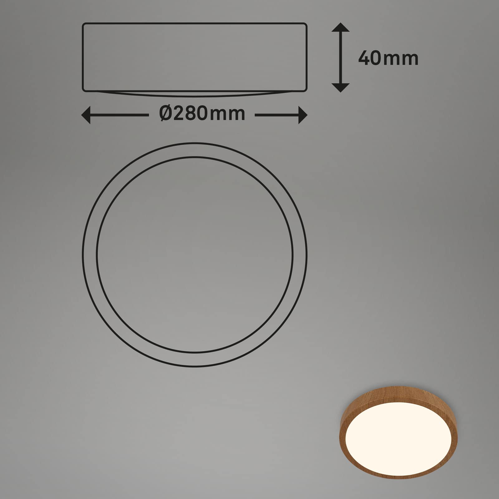 briloner-led-deckenleuchte-3724-014-holzoptik-rund-280-mm-16w-2000lm-3000k image 6