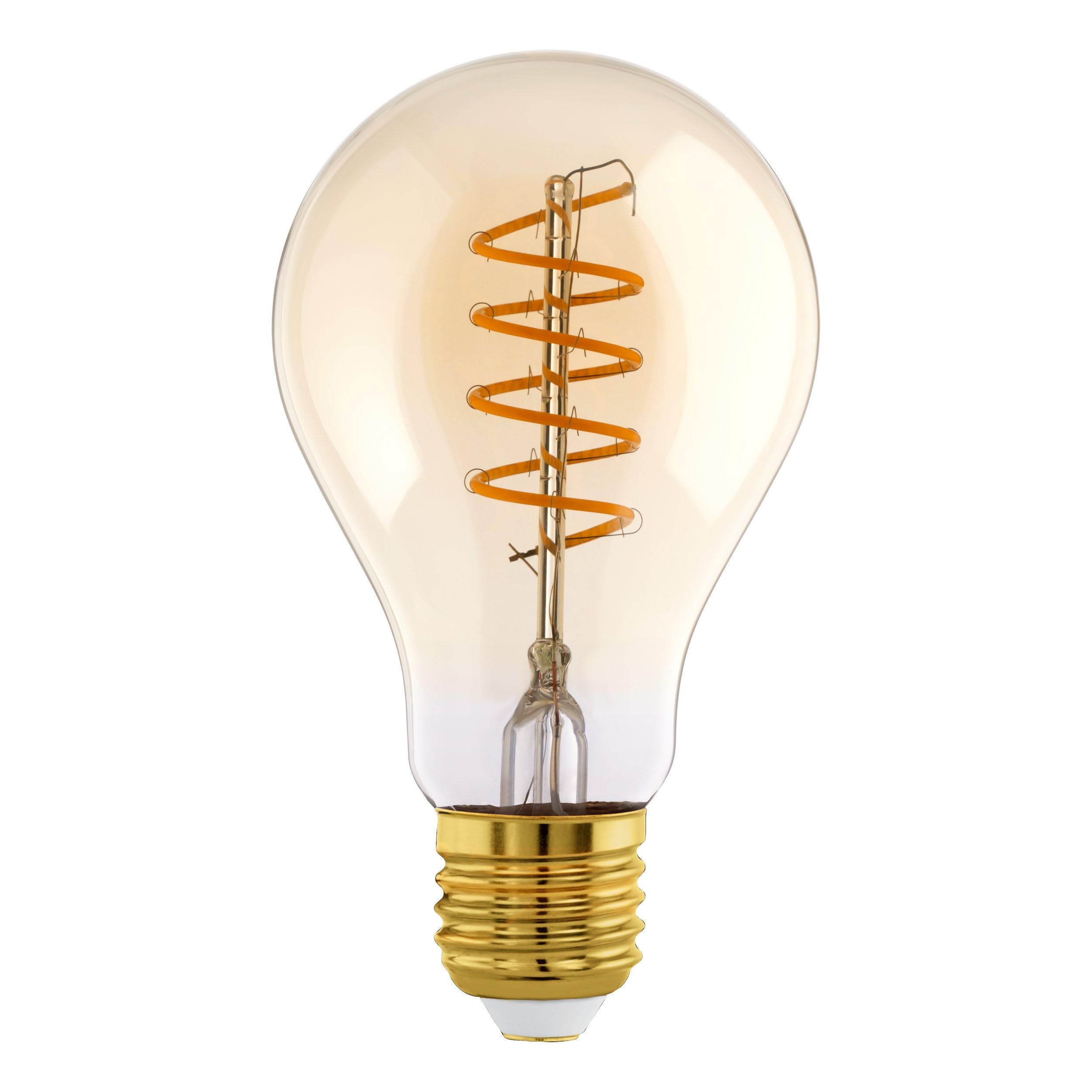 eglo-led-e27-spiral-filament-vintage-leuchtmittel-dimmbar-amber image 1