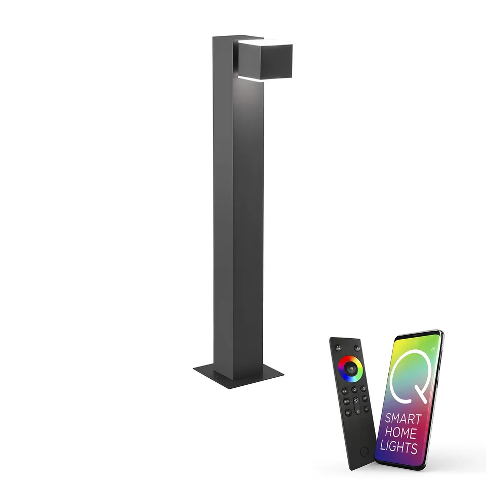 paul-neuhaus-q-sunshine-9720-13-led-au-en-gehwegleuchte-anthrazit-rgb-dimmbar image 1