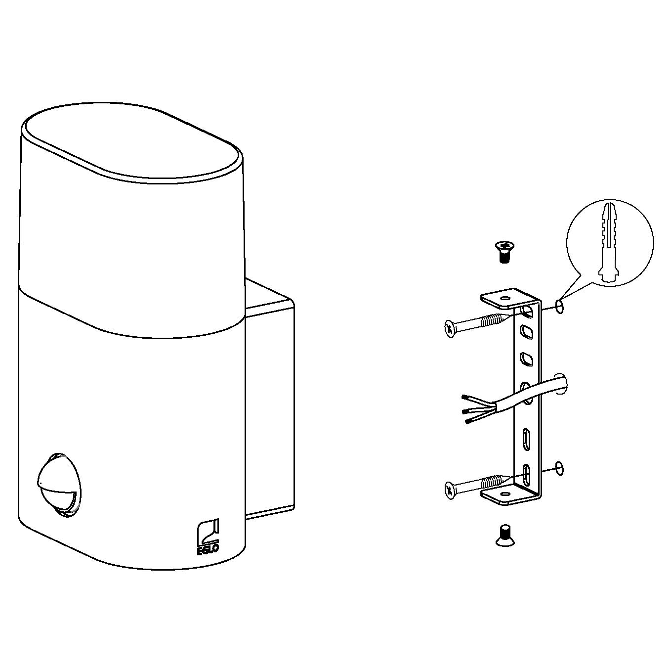 eglo-favria-led-au-en-wandlampe-mit-bewegungsmelder-ip44-anthrazit-wei image 4