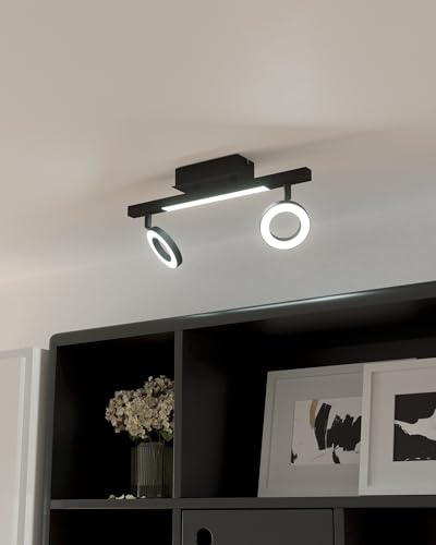 eglo-cardillio-2-led-deckenstrahler-2-flammig-schwarz-schwenkbar image 8