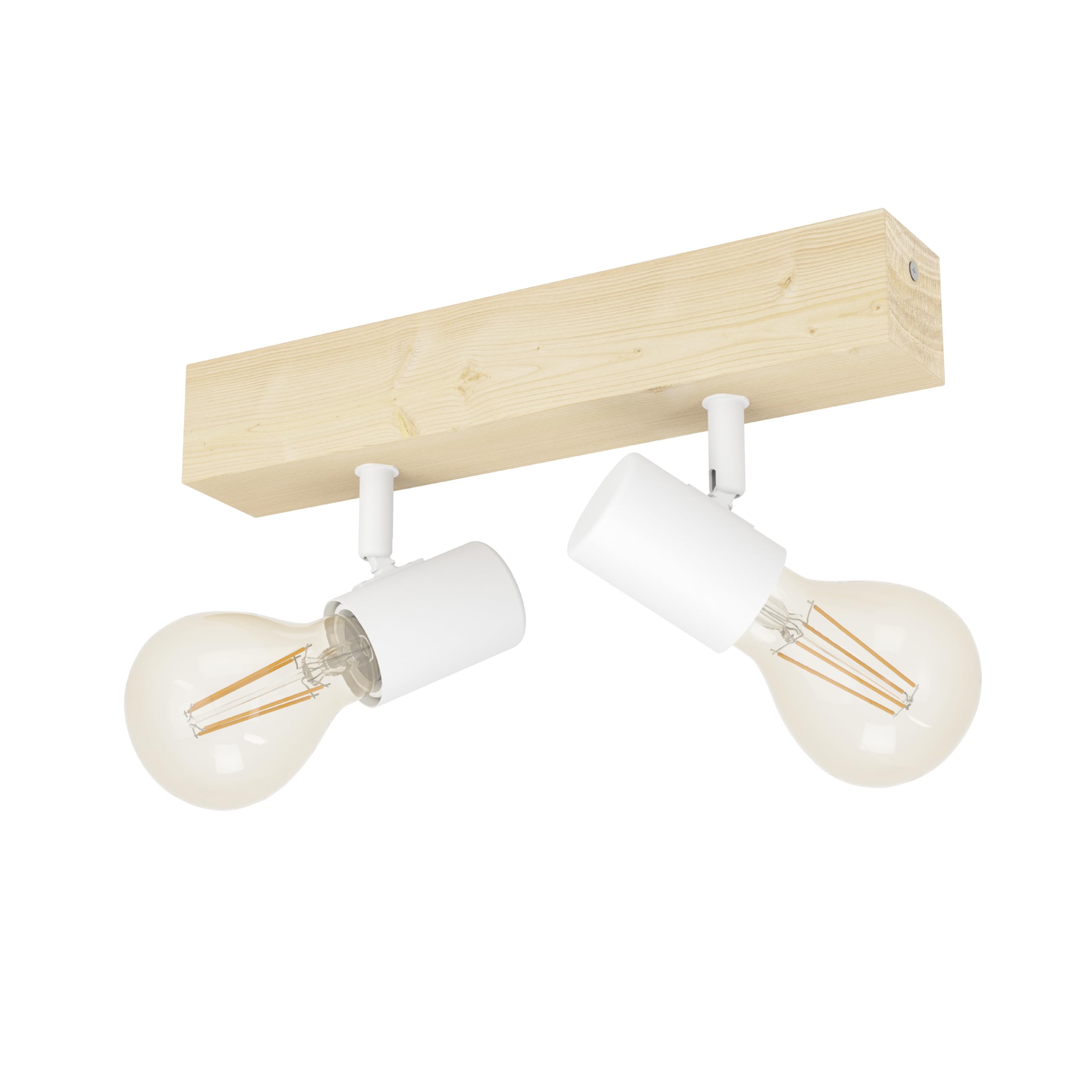 eglo-townshend-3-deckenlampe-2-flammig-vintage-industrial-stahl-holz-e27 image 4