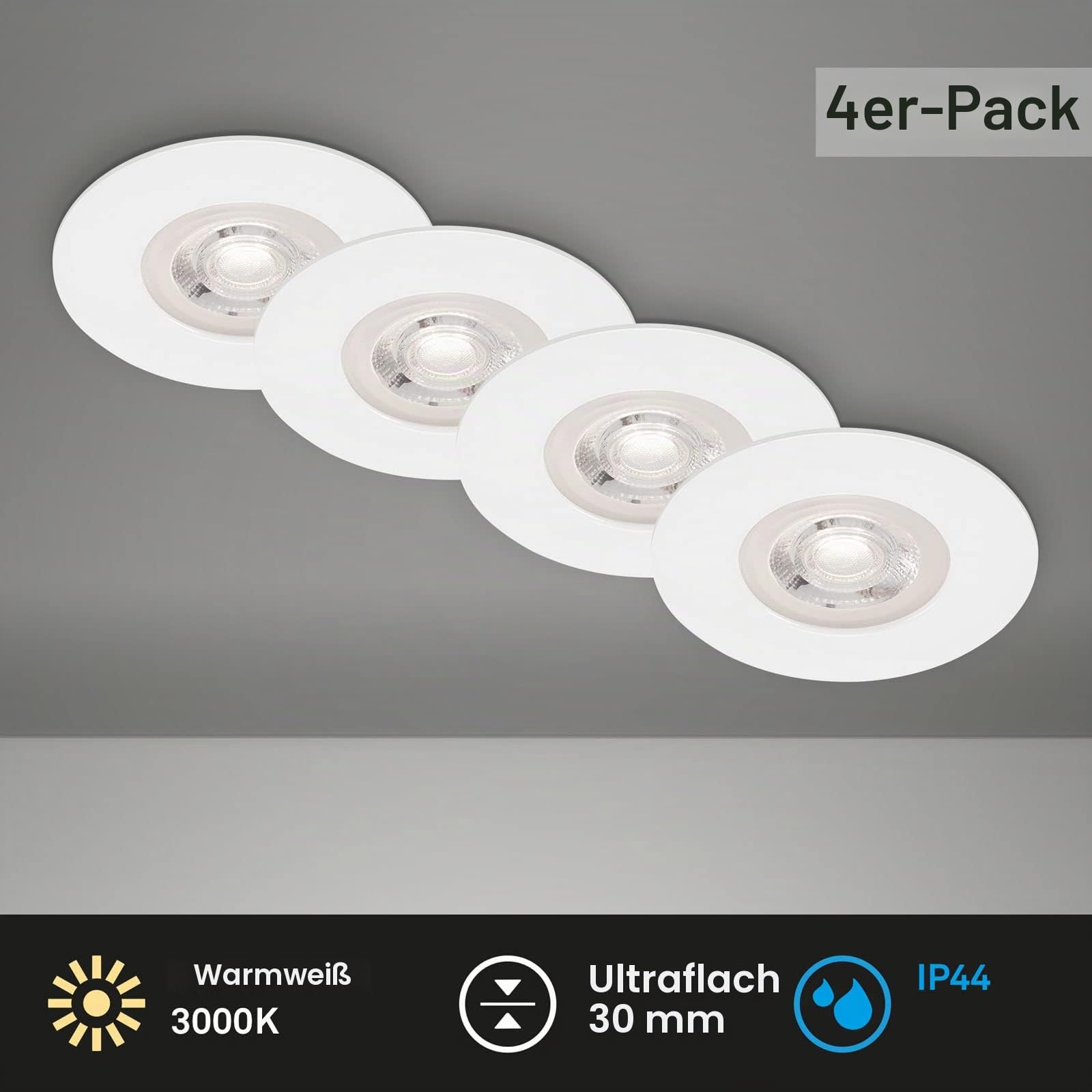 briloner-led-einbaustrahler-3x-4er-set-warmwei-68mm-wei image 2