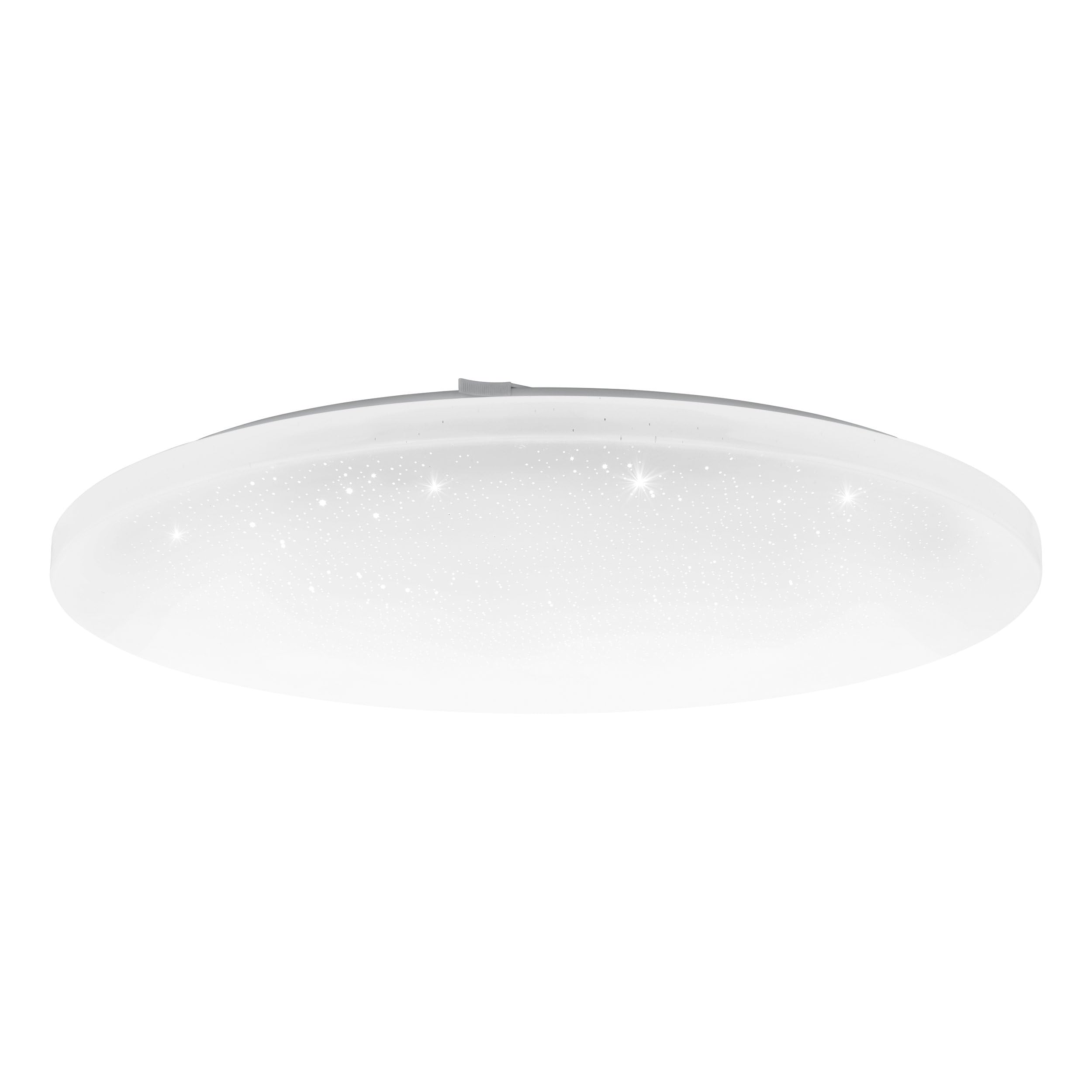 eglo-access-frania-a-led-deckenleuchte-rund-57-cm-wei-mit-kristall-effekt-und-fe image 1