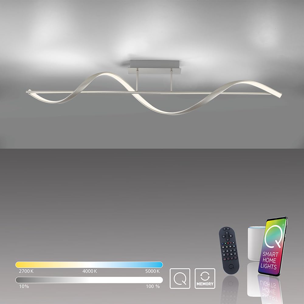 paul-neuhaus-q-swing-led-deckenleuchte-smart-home-dimmbar-silber image 2