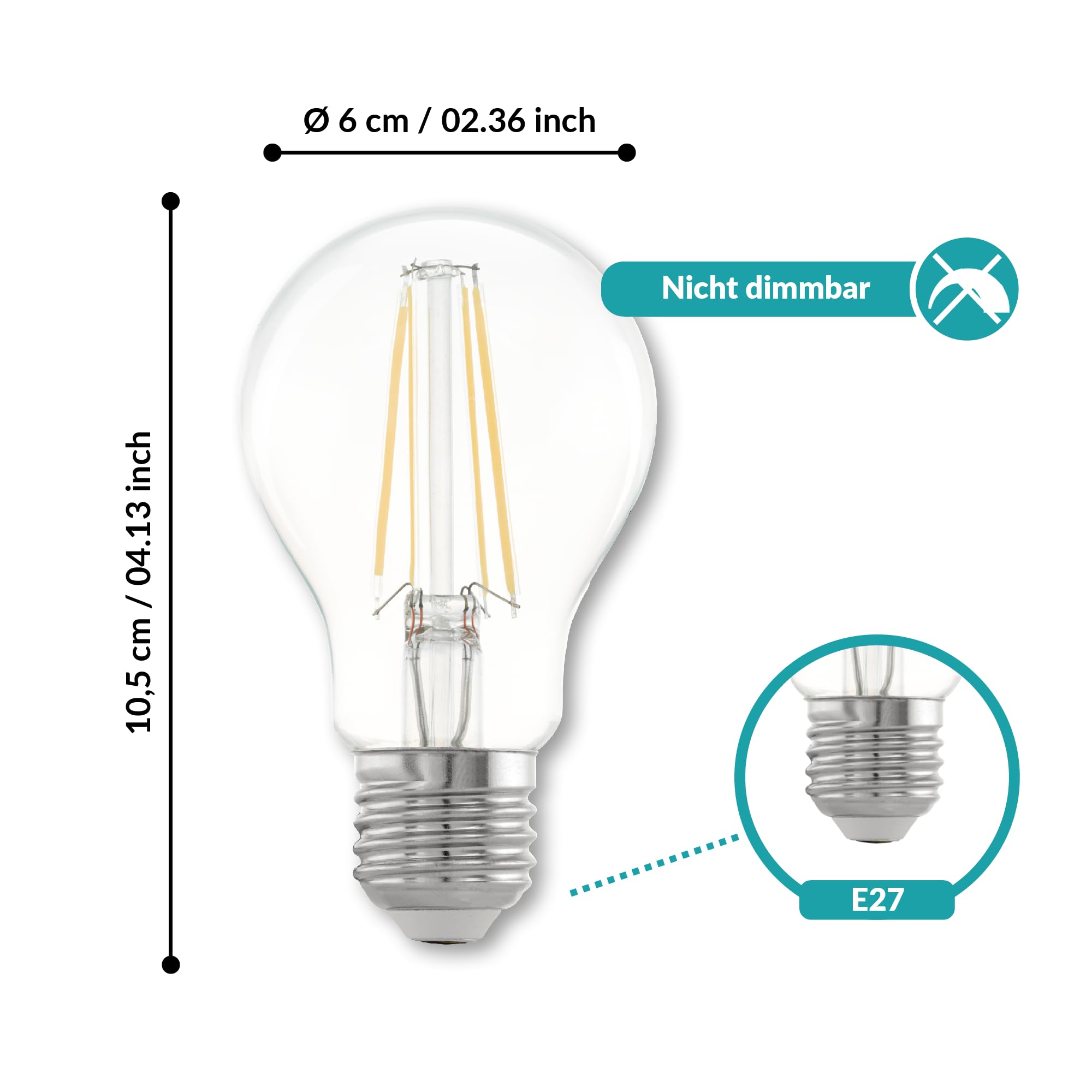eglo-e27-filament-led-lampen-5er-set-7w-806-lumen-warmwei-2700k image 4