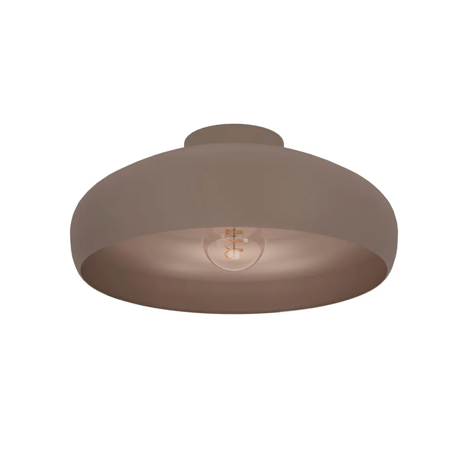 eglo-mogano-deckenleuchte-rund-40cm-mokka-stahl-e27 image 1