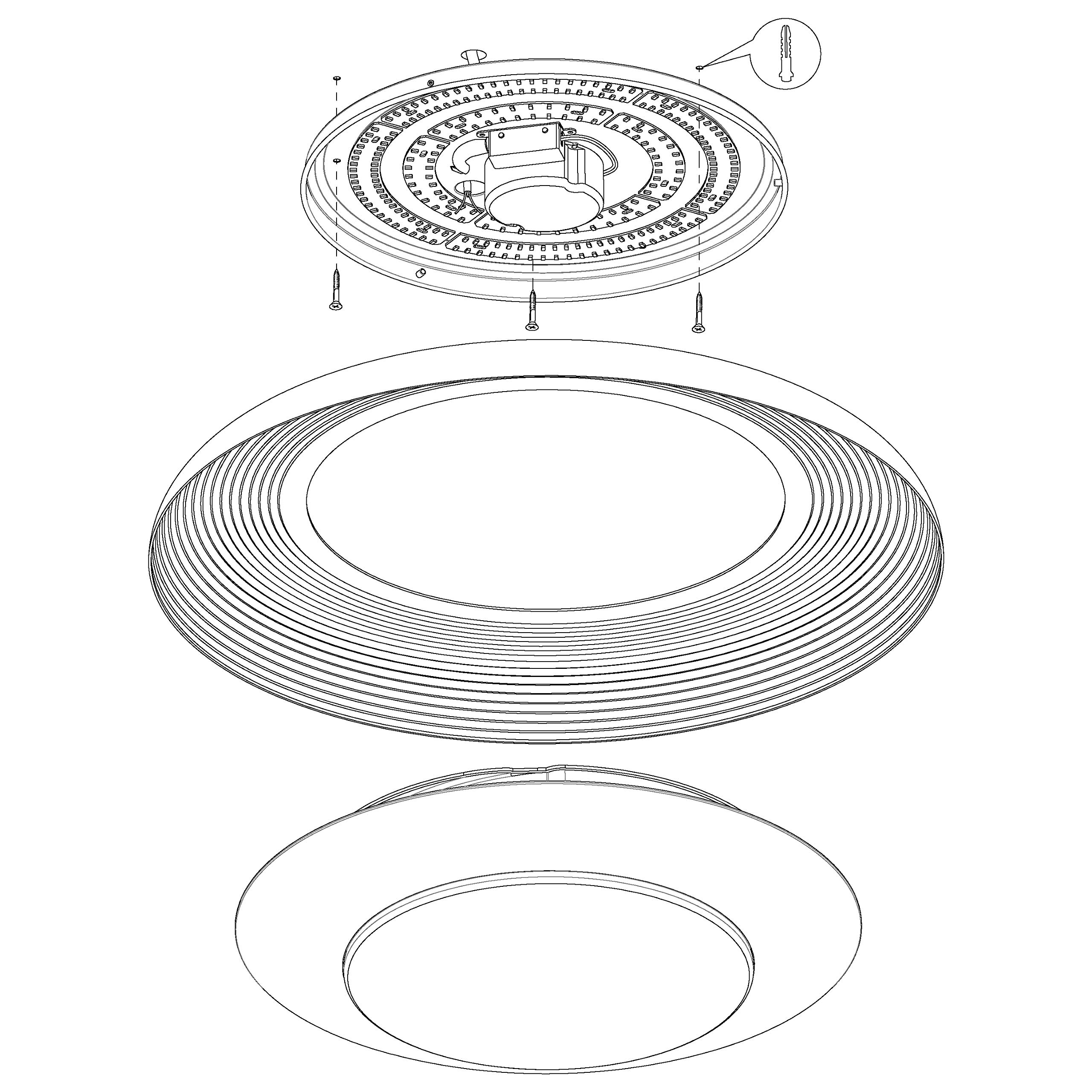 eglo-canicosa-2-led-deckenleuchte-rund-49-5-cm-schwarz-gold-mit-fernbedienung image 7