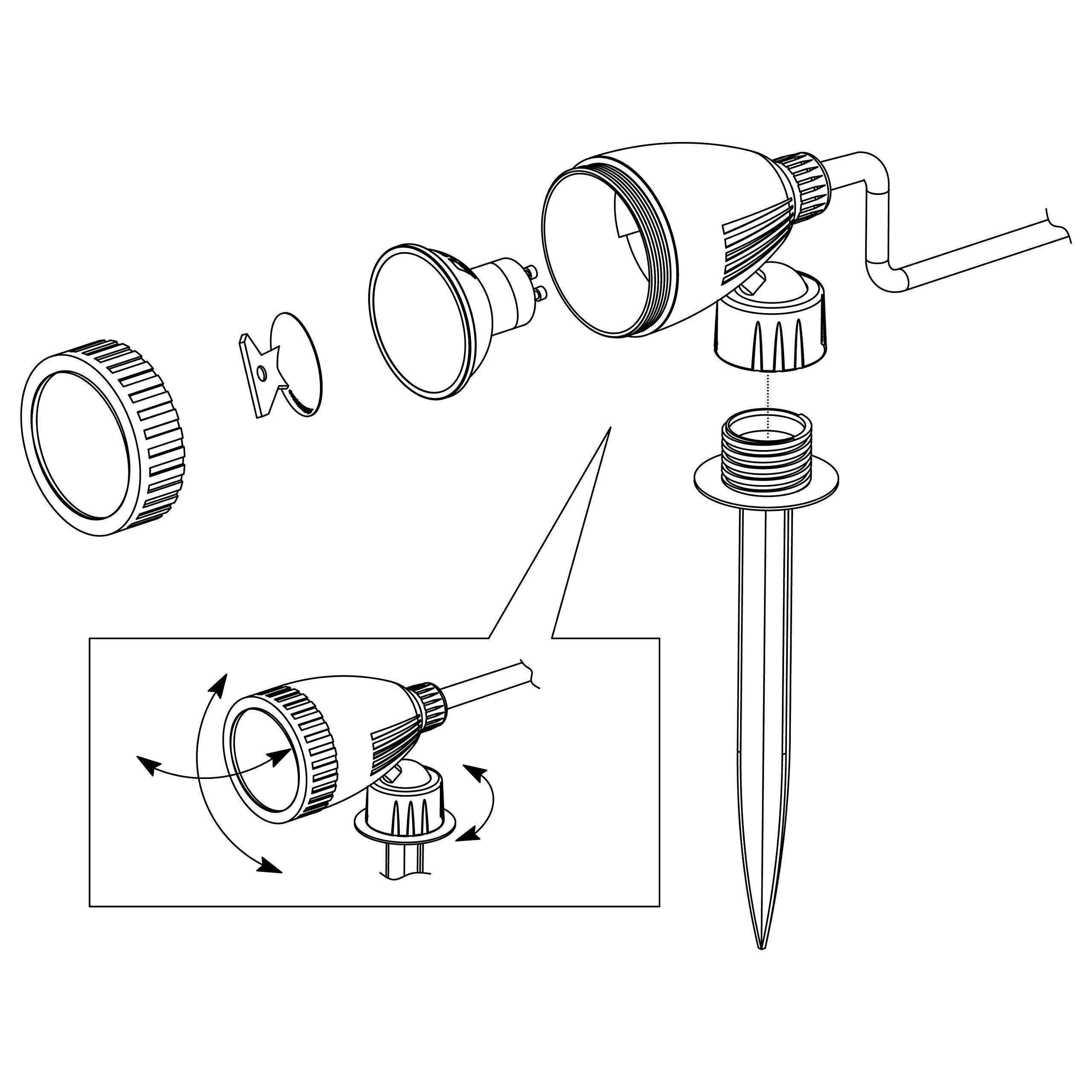 eglo-erdspie-strahler-nema-1-gu10-ip44-schwarz-f-r-garten-und-weg image 7