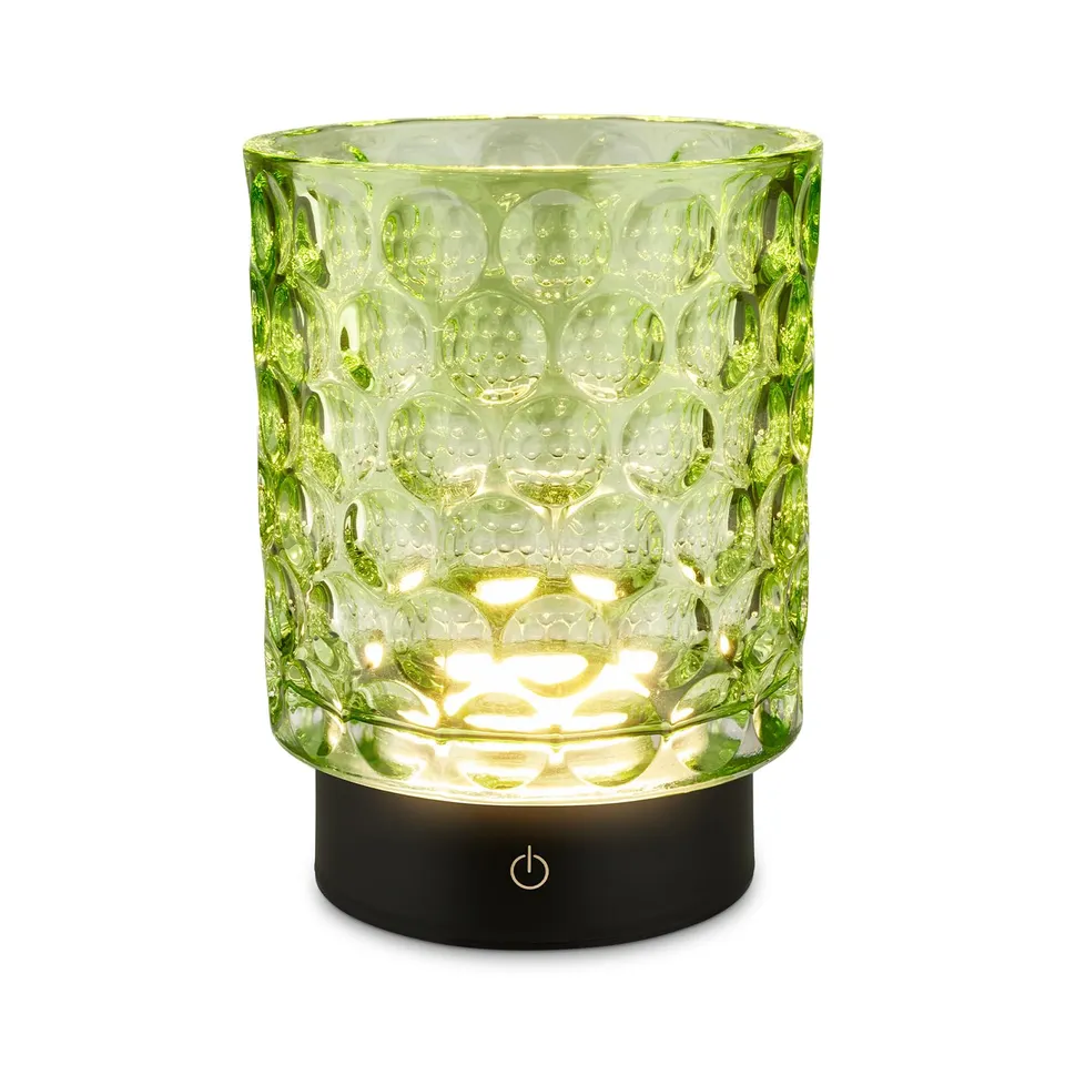 briloner-led-tischlampe-kabellos-ip44-gr-n-akku-tischleuchte-glas-15x11-cm-touch image 1
