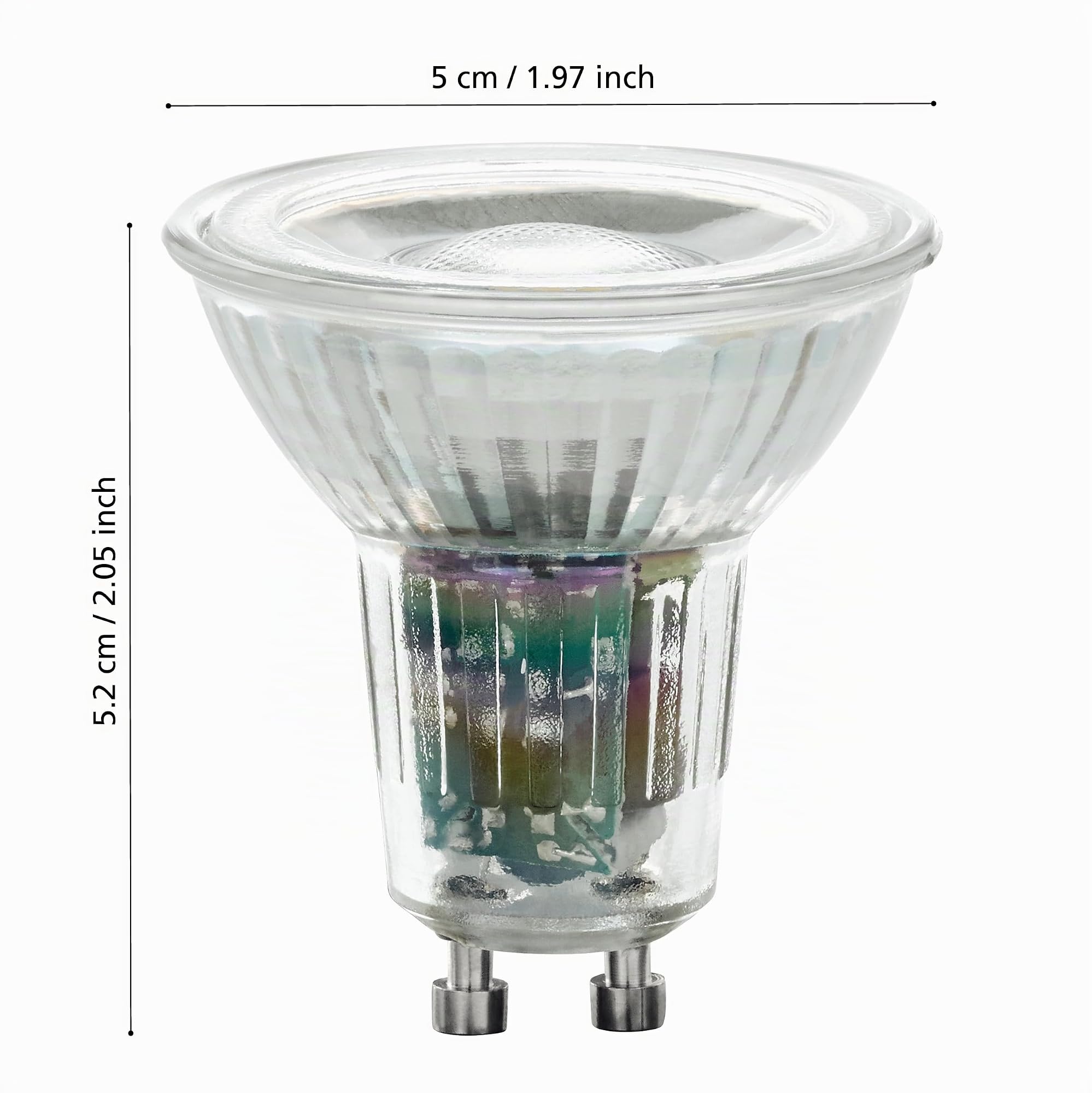 eglo-gu10-led-spot-dimmbar-5w-ersetzt-50w-345lm-warmwei-3000k image 6