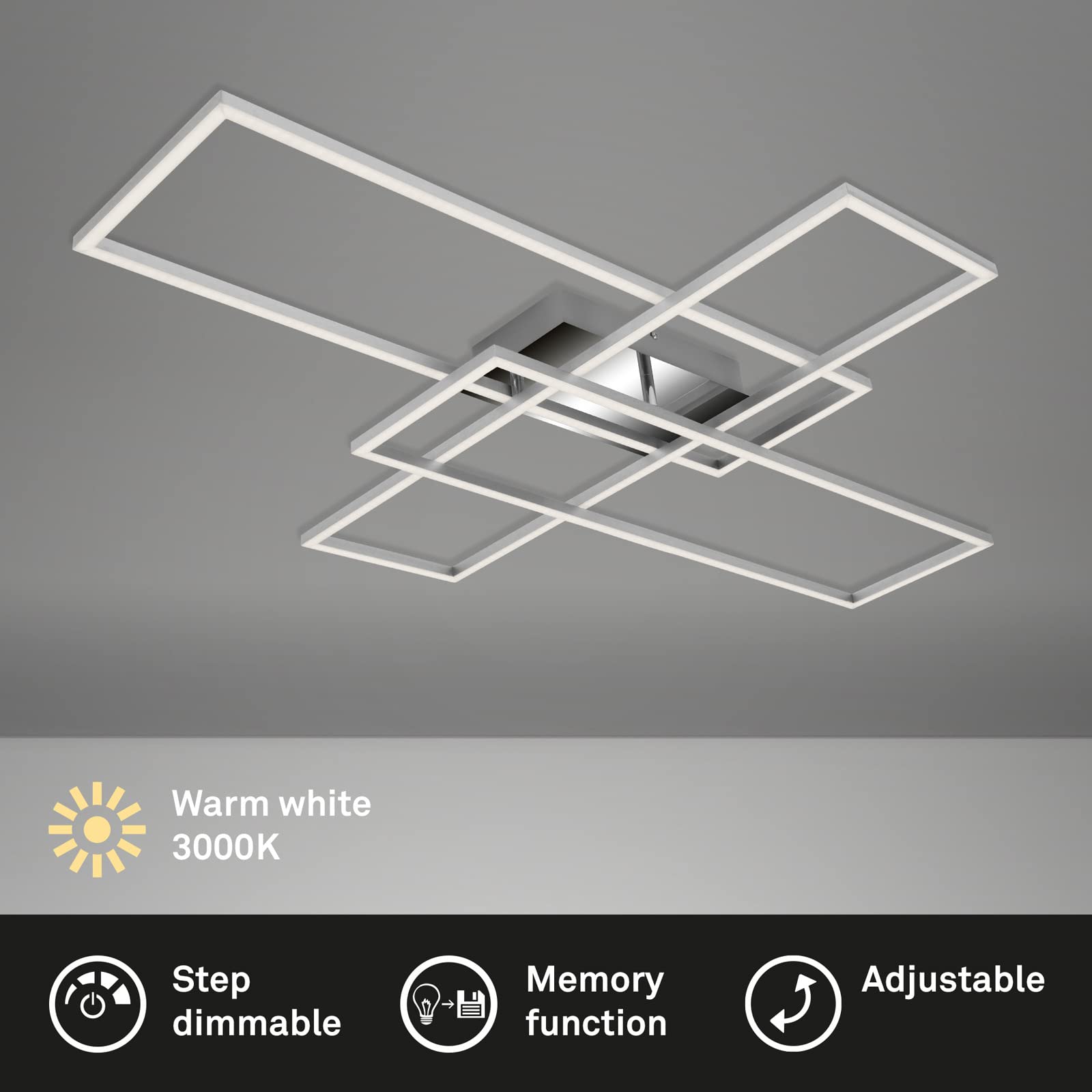 briloner-led-deckenleuchte-50w-6600-lumen-3000k-chrom-alu-1040x710x95mm-stufen-d image 2