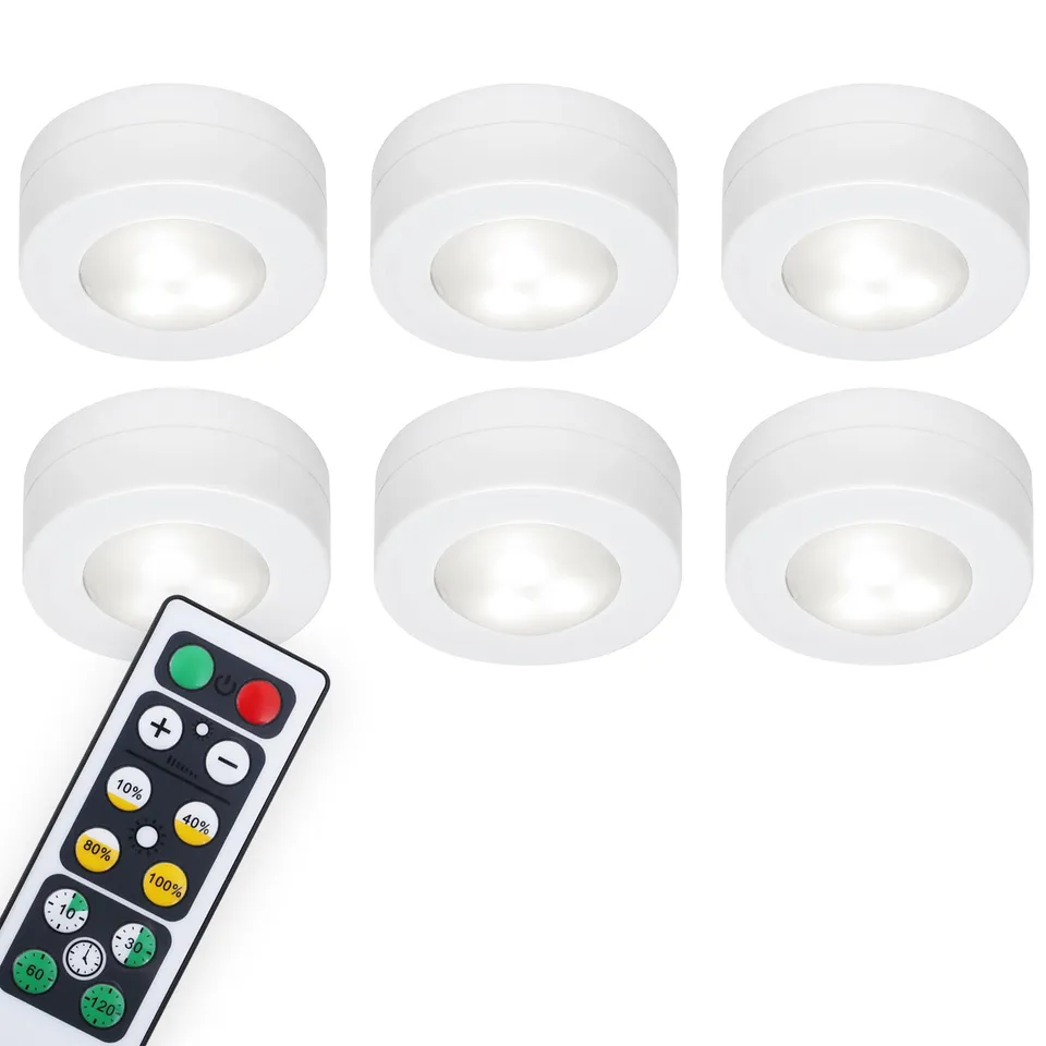 briloner-schrankbeleuchtung-mit-fernbedienung-led-unterbauleuchte-6er-set-wei-5- image 1