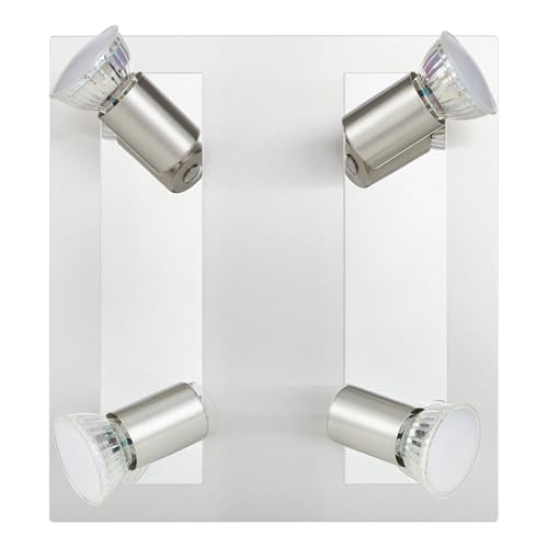 eglo-rottelo-deckenleuchte-4-flammig-gu10-schwenkbar-26x24-cm-nickel-matt-chrom image 8