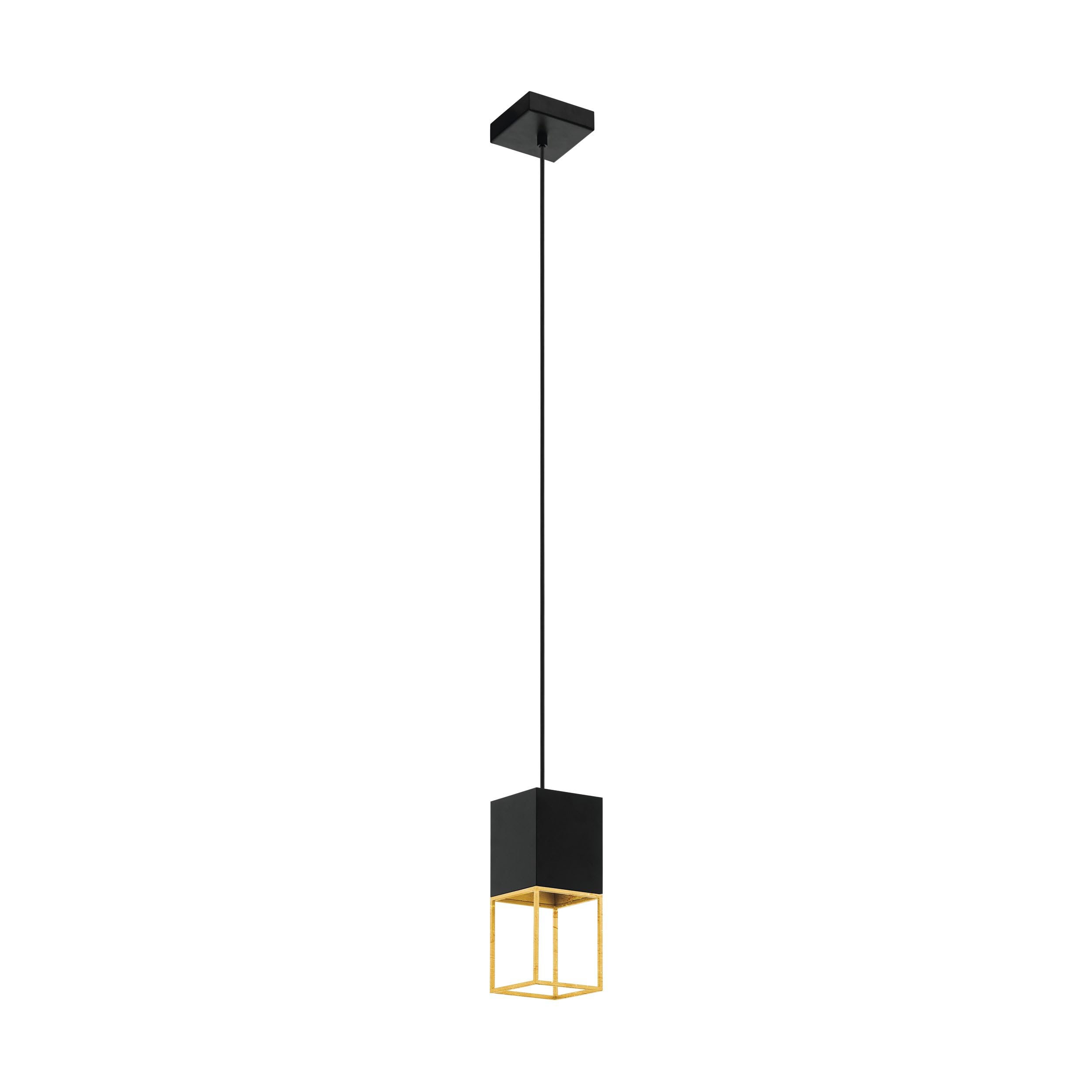 eglo-montebaldo-deckenleuchte-9-flammig-vintage-industrial-schwarz-gold-gu10 image 8