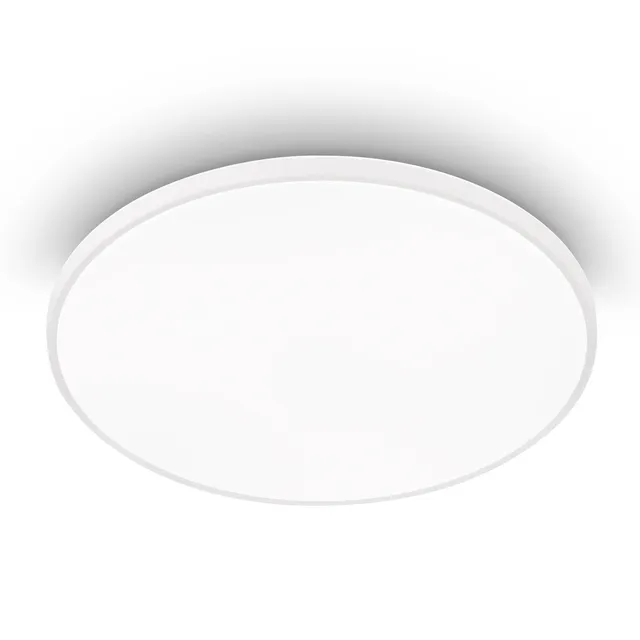 eglo-led-deckenleuchte-kaoki-mit-backlight-18-watt-2000-lumen-4000k-31-5-cm-weis image 1