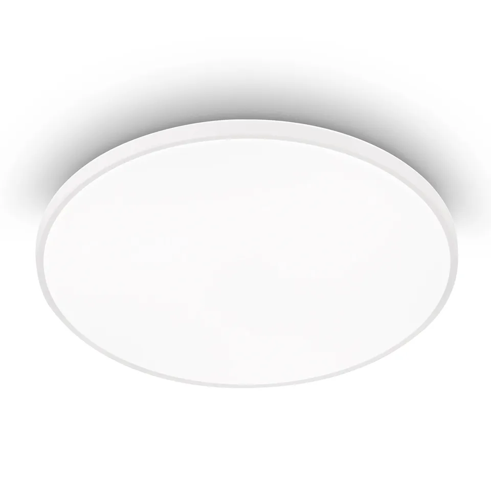 eglo-led-deckenleuchte-kaoki-mit-backlight-18-watt-2000-lumen-4000k-31-5-cm-weis image 1
