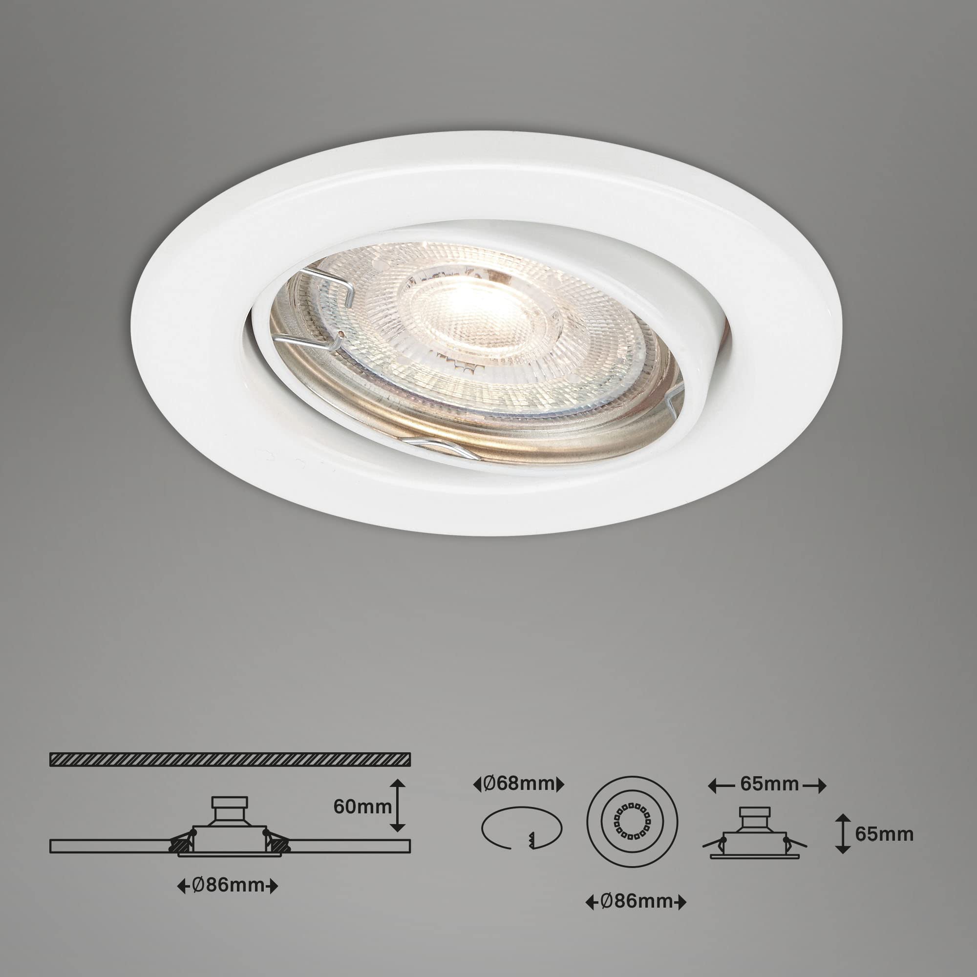 briloner-7050-036-led-einbauleuchten-set-3-flammig-dimmbar-schwenkbar-wei image 7