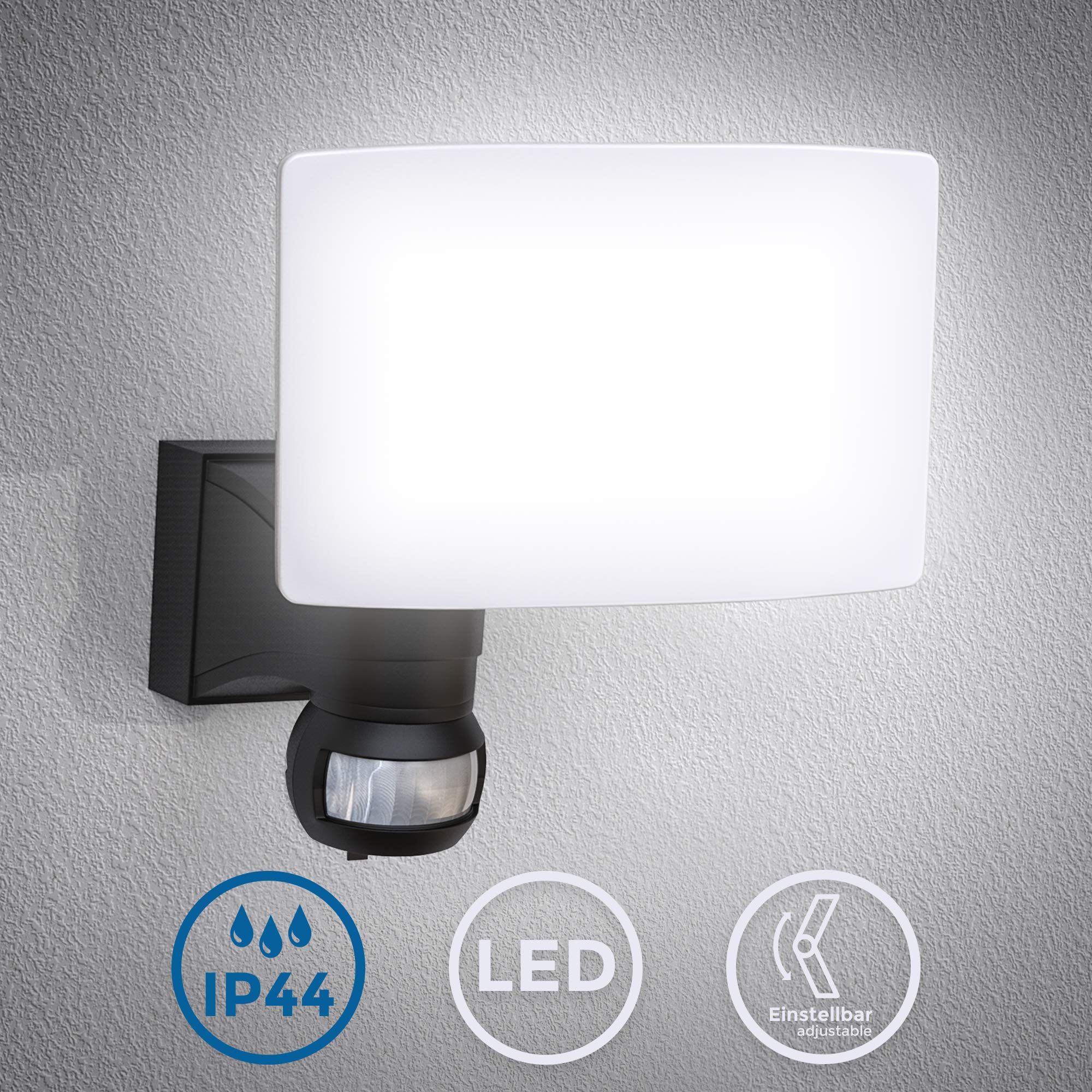 b-k-licht-au-enlampe-wandstrahler-mit-bewegungsmelder-ip44-schwarz image 2