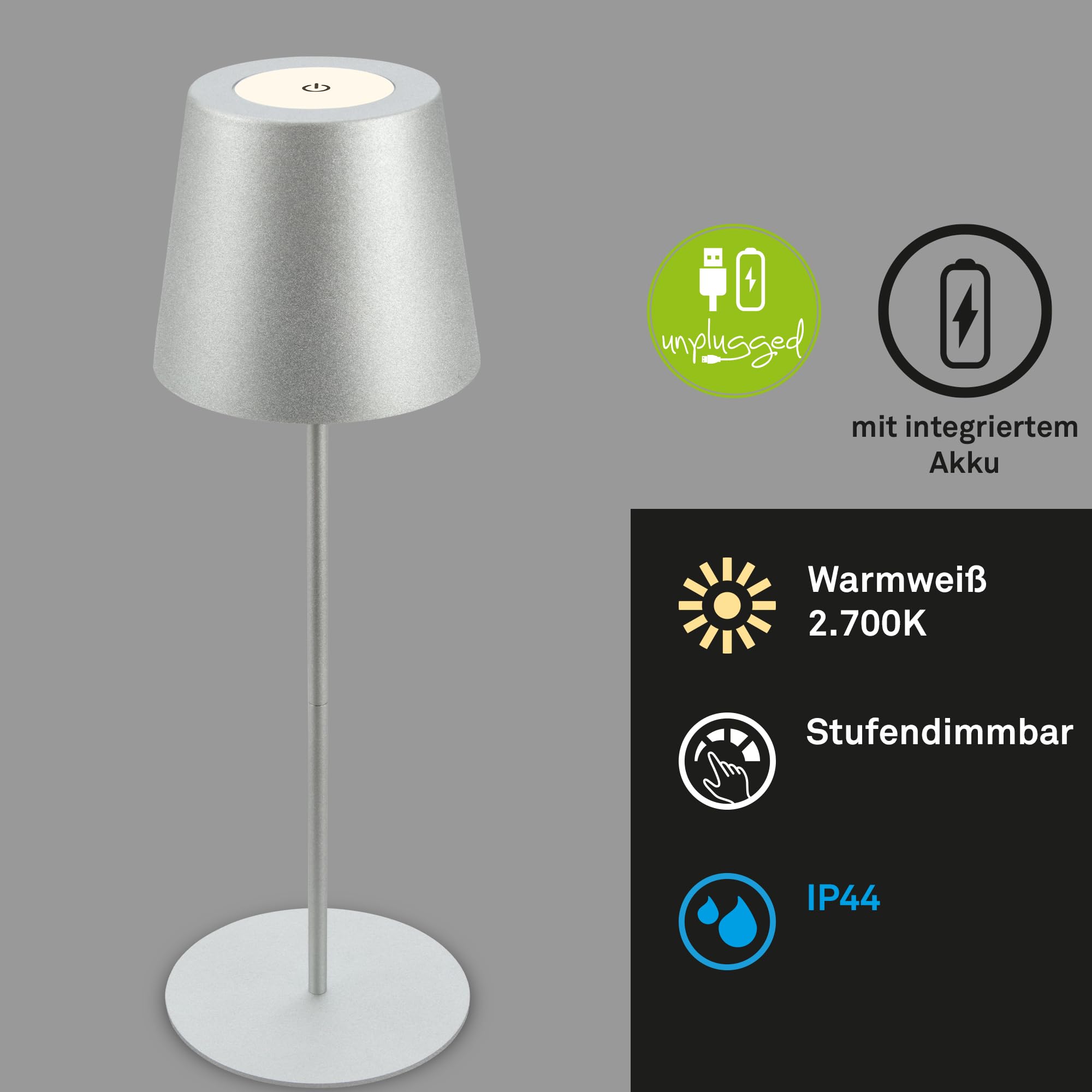 briloner-2er-set-led-tischlampen-akku-touch-dimmbar-chrom-matt-12-x-36-cm-ip44 image 2