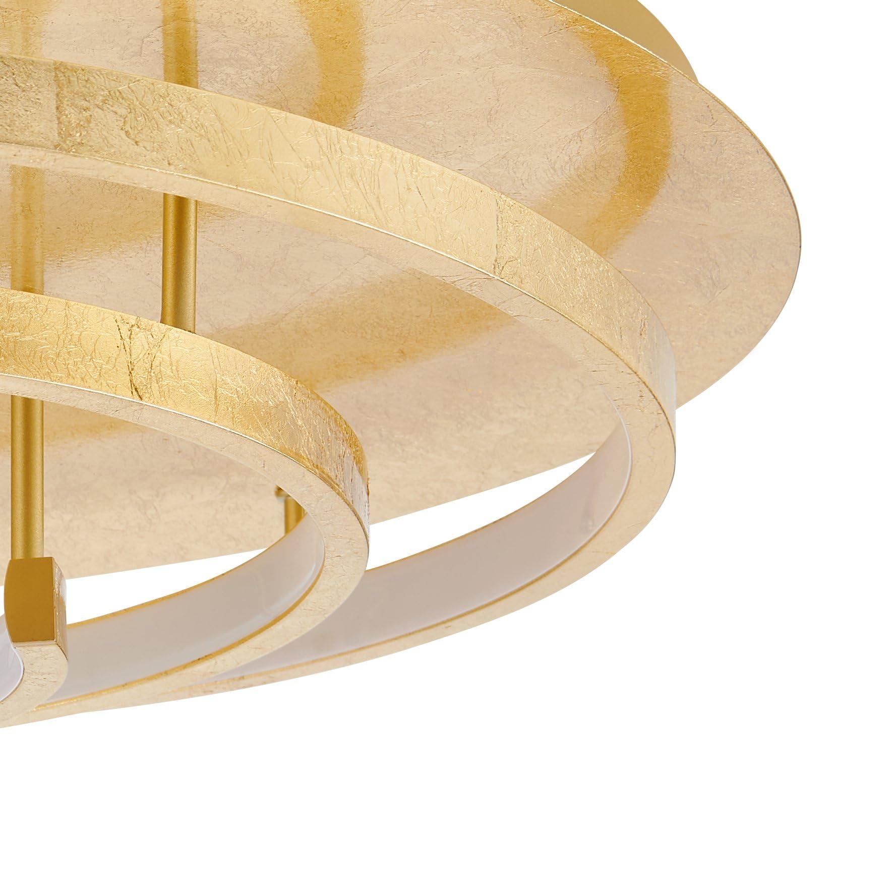 eglo-pozondon-led-deckenleuchte-52-cm-goldfolie-extravagant image 5