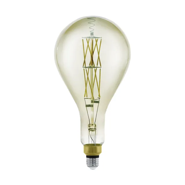 eglo-led-e27-vintage-gl-hbirne-big-size-16-cm-smoky-filament-dimmbar image 1