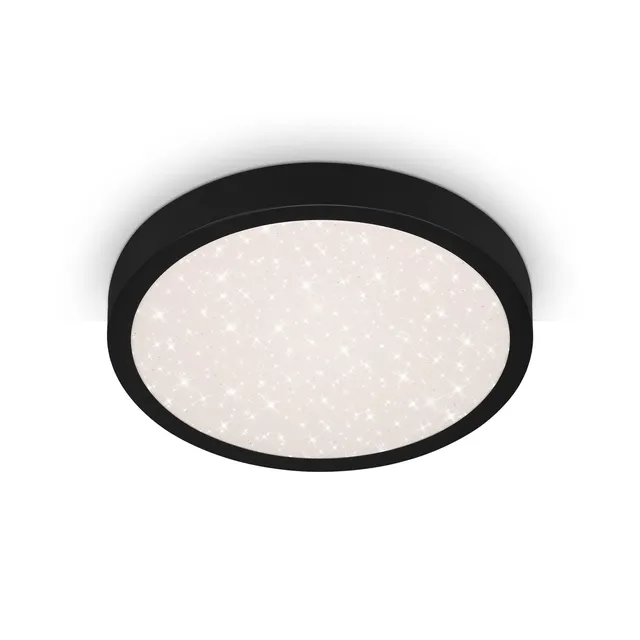 briloner-surf-led-au-endeckenleuchte-sternenhimmel-ip44-schwarz-28cm-4000k image 1