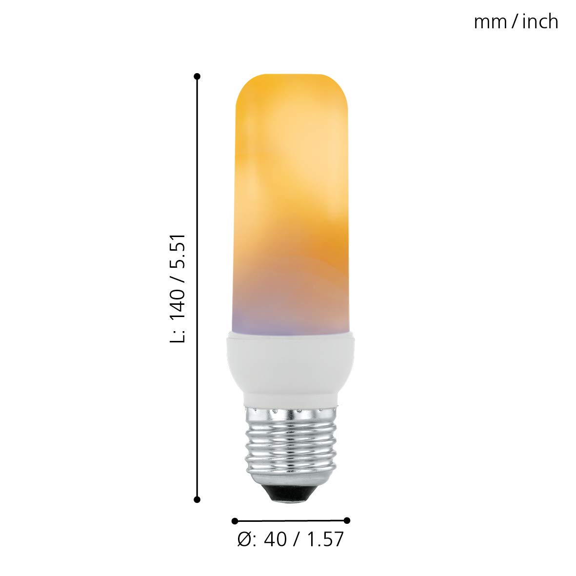 eglo-e27-led-deko-gl-hbirne-t40-mit-flammeneffekt-3-watt-1600k-warmwei image 7