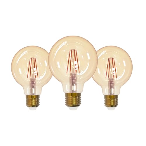 eglo-e27-led-vintage-lampen-g80-globe-3er-set-4w-400-lumen-2200k image 2