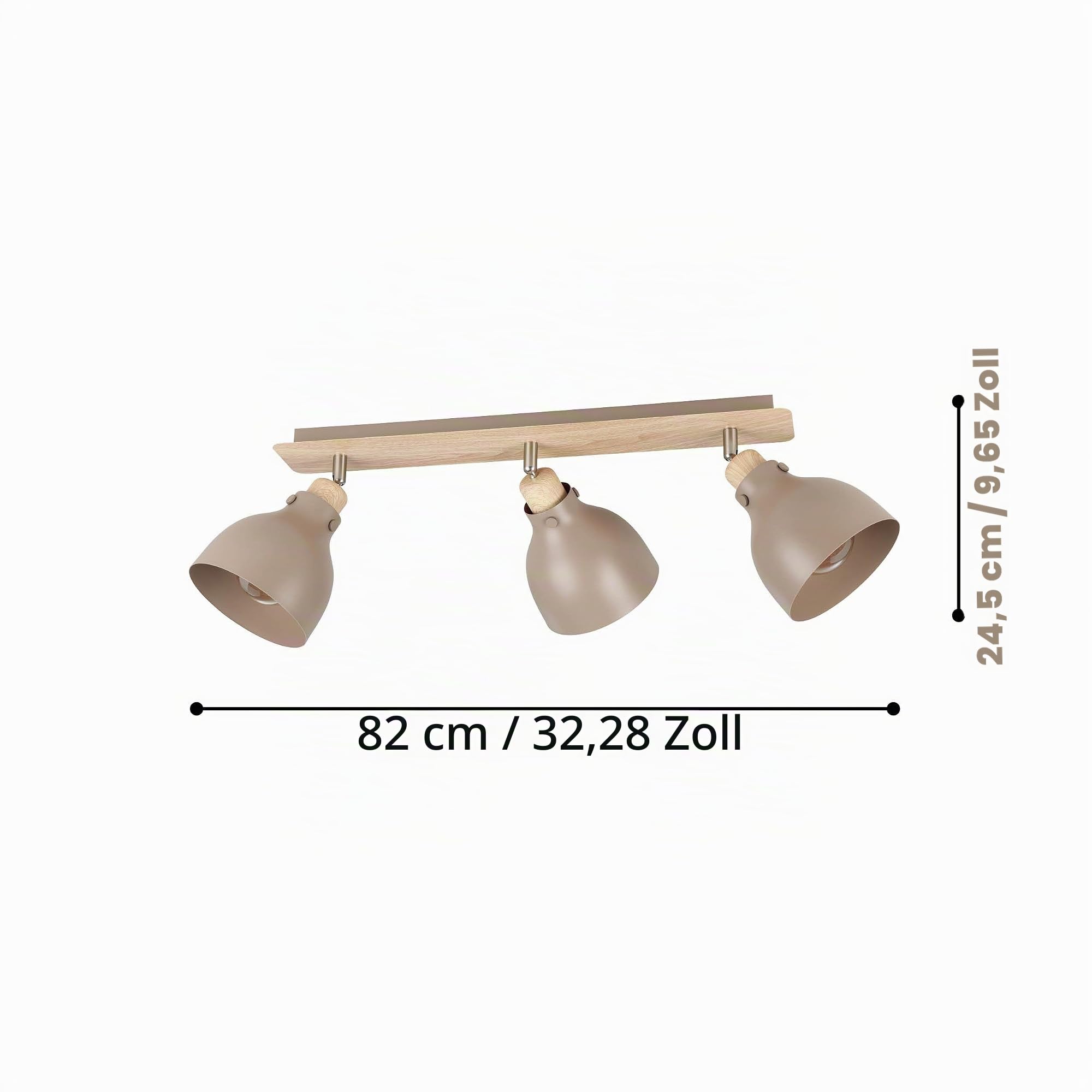 eglo-arrecife-3-flammiger-deckenstrahler-deckenlampe-e27-schwenkbar-metall-sandf image 4