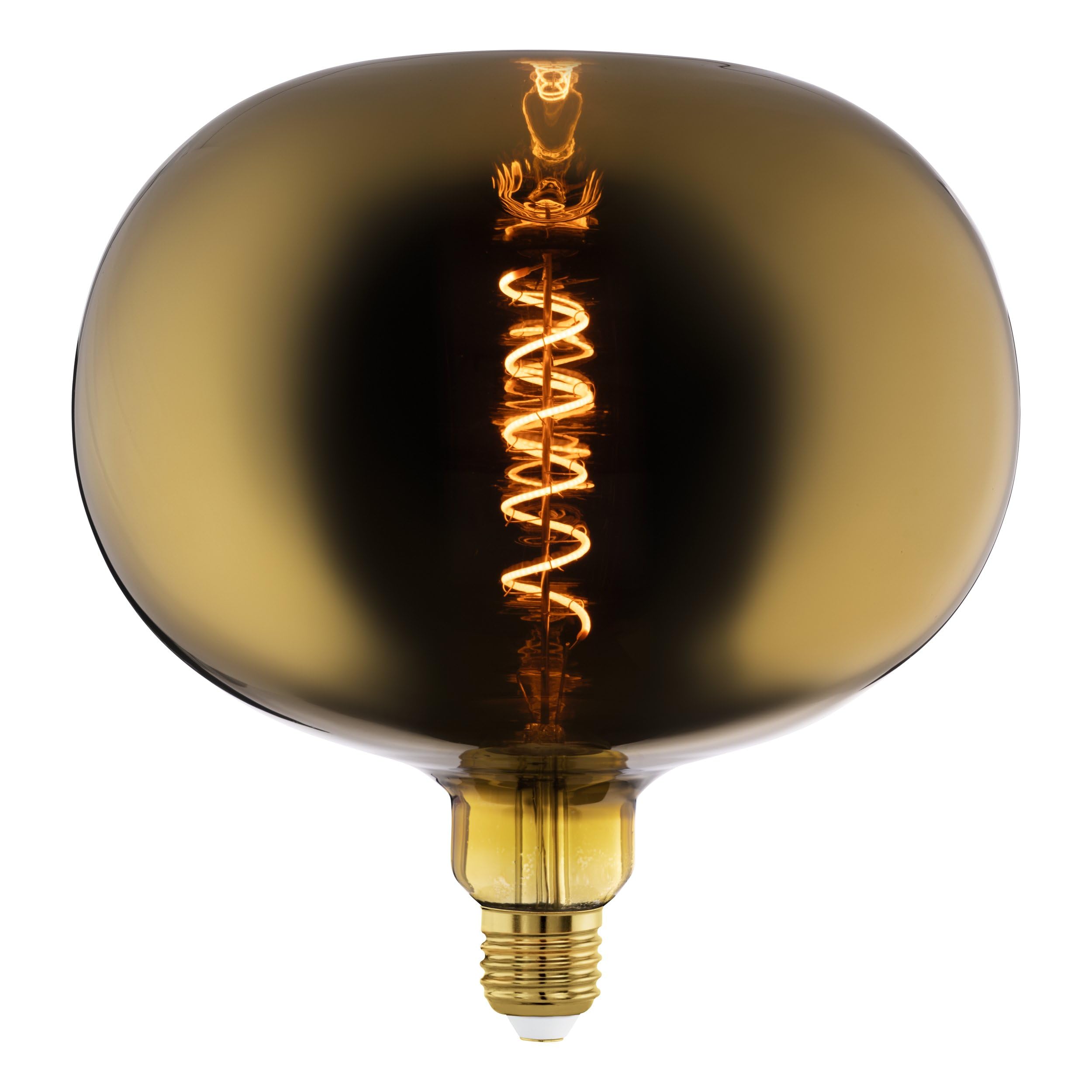 eglo-spiral-led-globe-g200-20-cm-kupfer-e27-dimmbar-1600k image 3