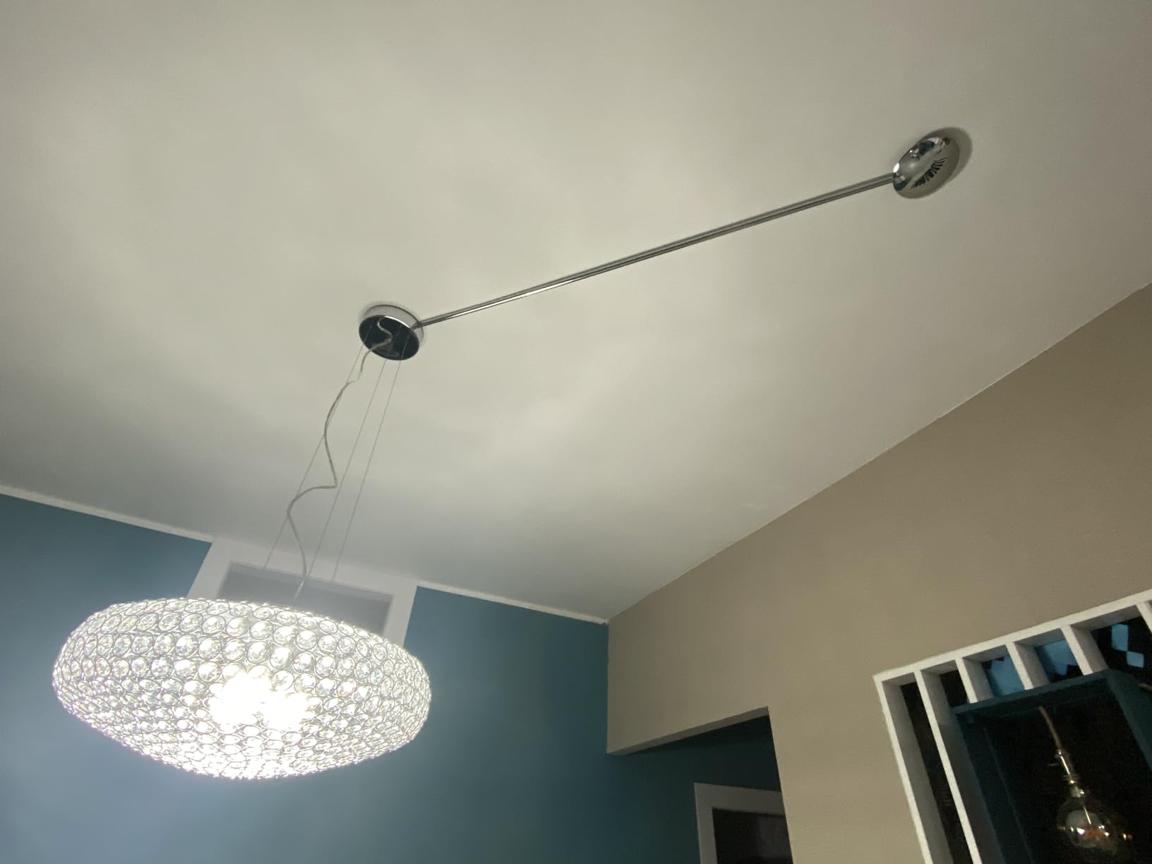 Eleganter Blickfang im Wohnzimmer