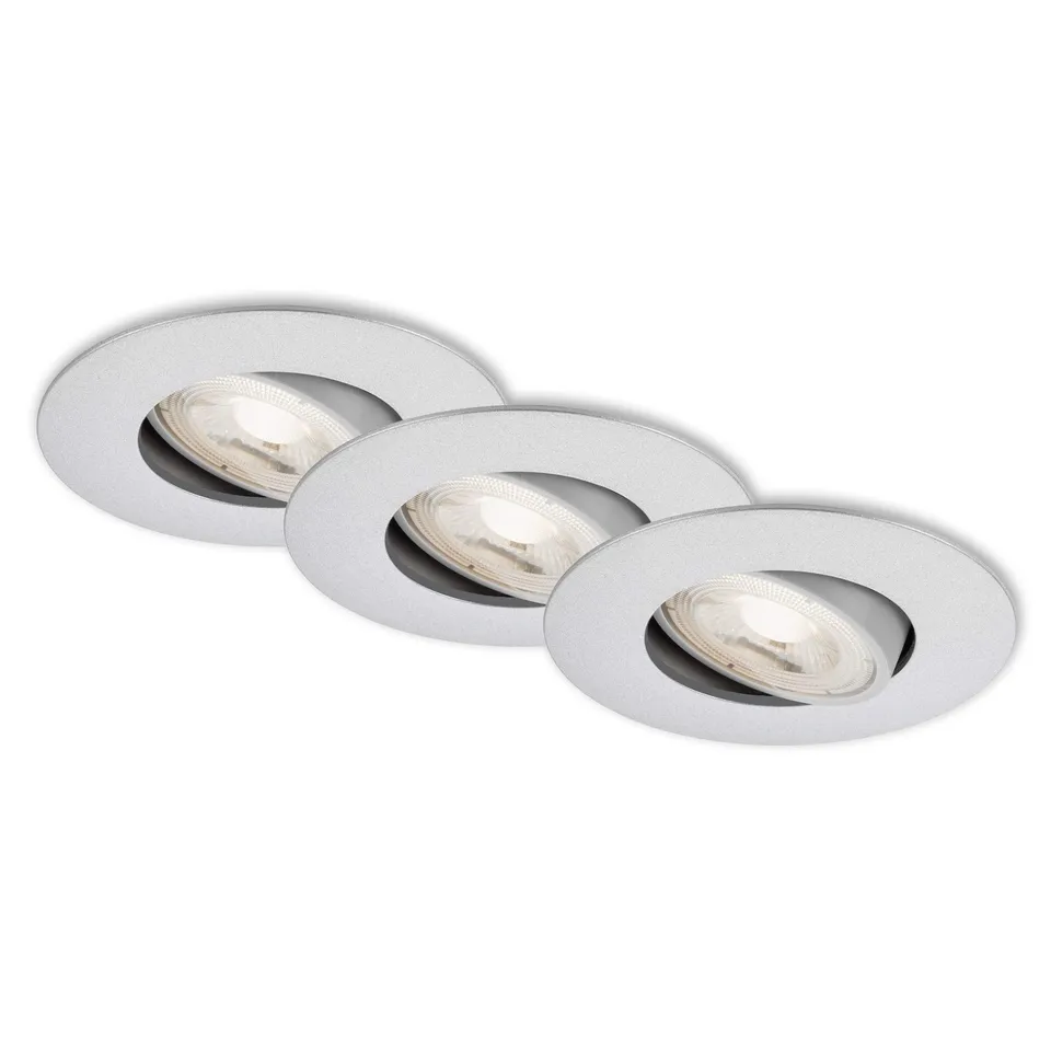 briloner-7048-034-led-einbauleuchten-3er-set-dimmbar-schwenkbar-chrom-matt-5w-wa image 1